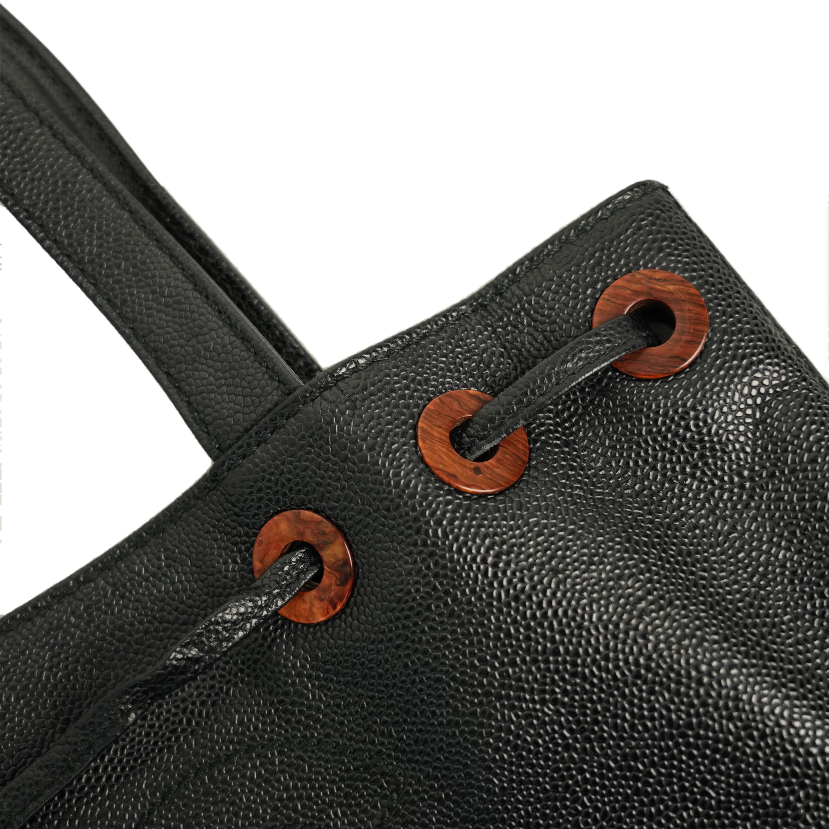 CHANEL 2002–2003 Coco Mark Caviar Skin Handbag