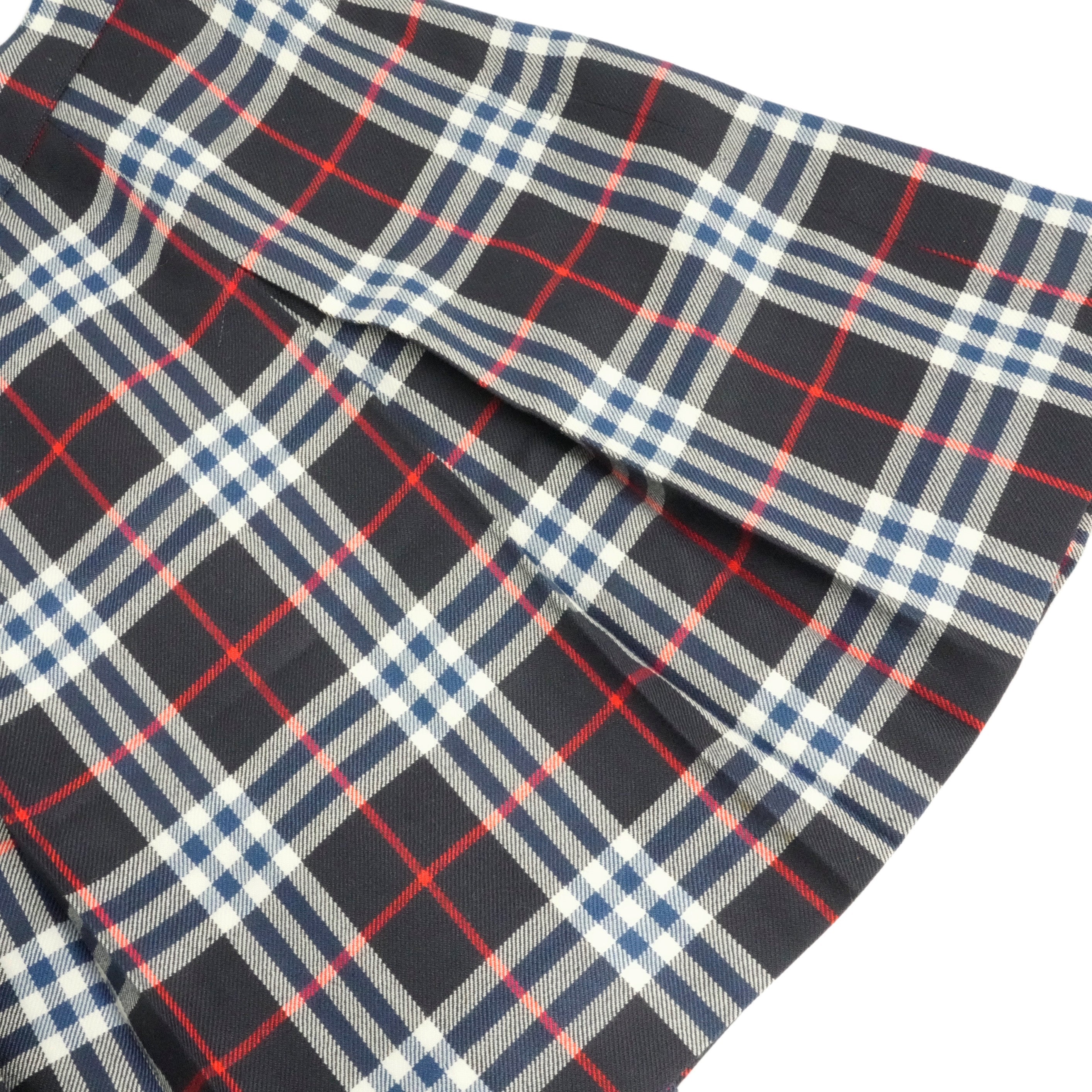 BURBERRY Navy Skirt