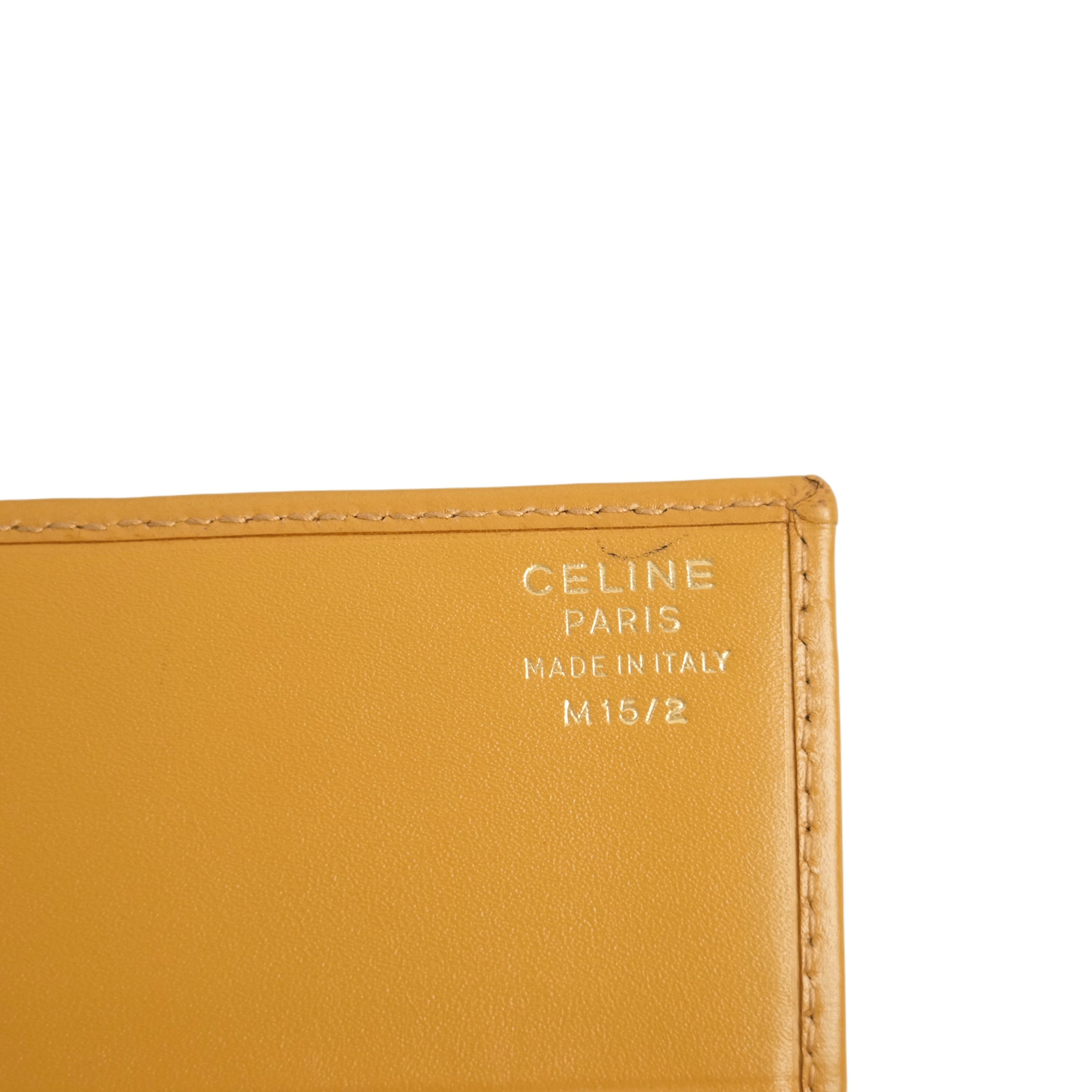 CELINE Macadam Bi-Fold Long Wallet