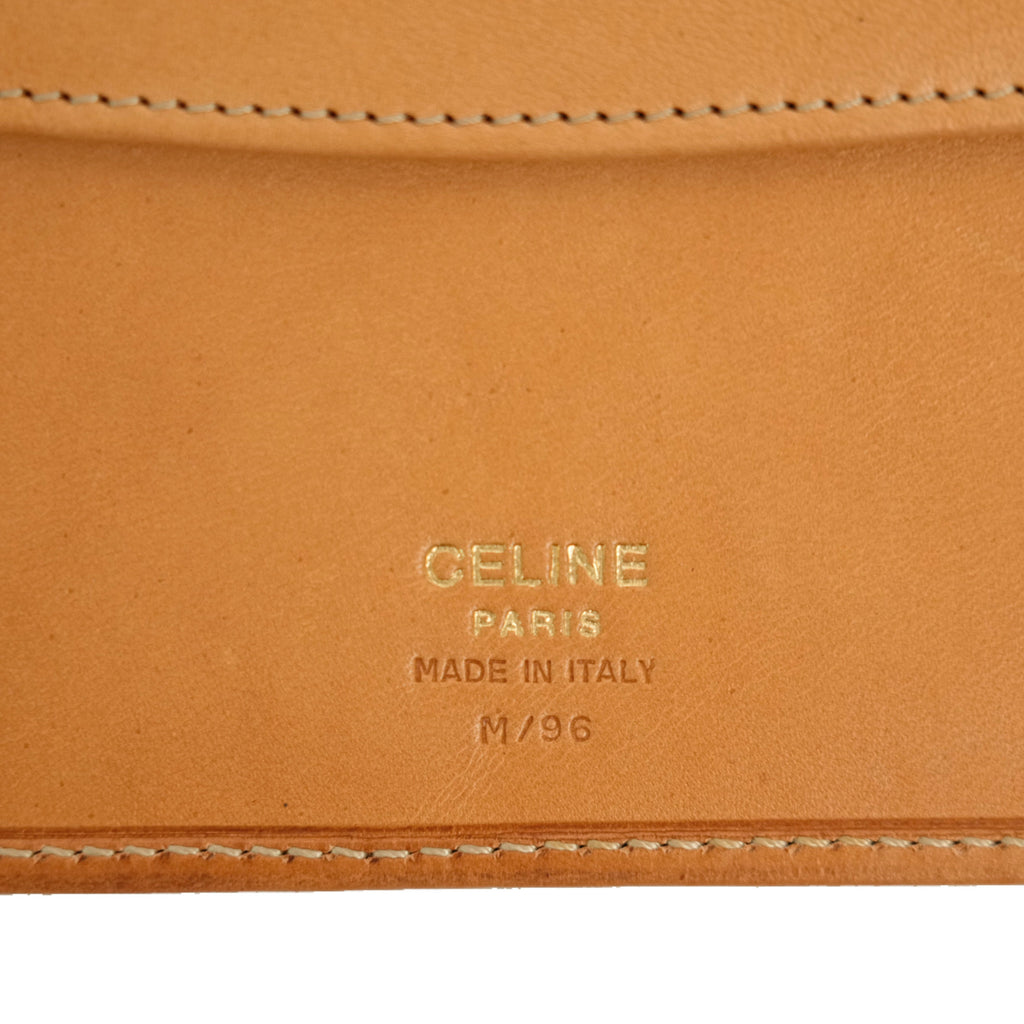CELINE Macadam Bi-Fold Long Wallet