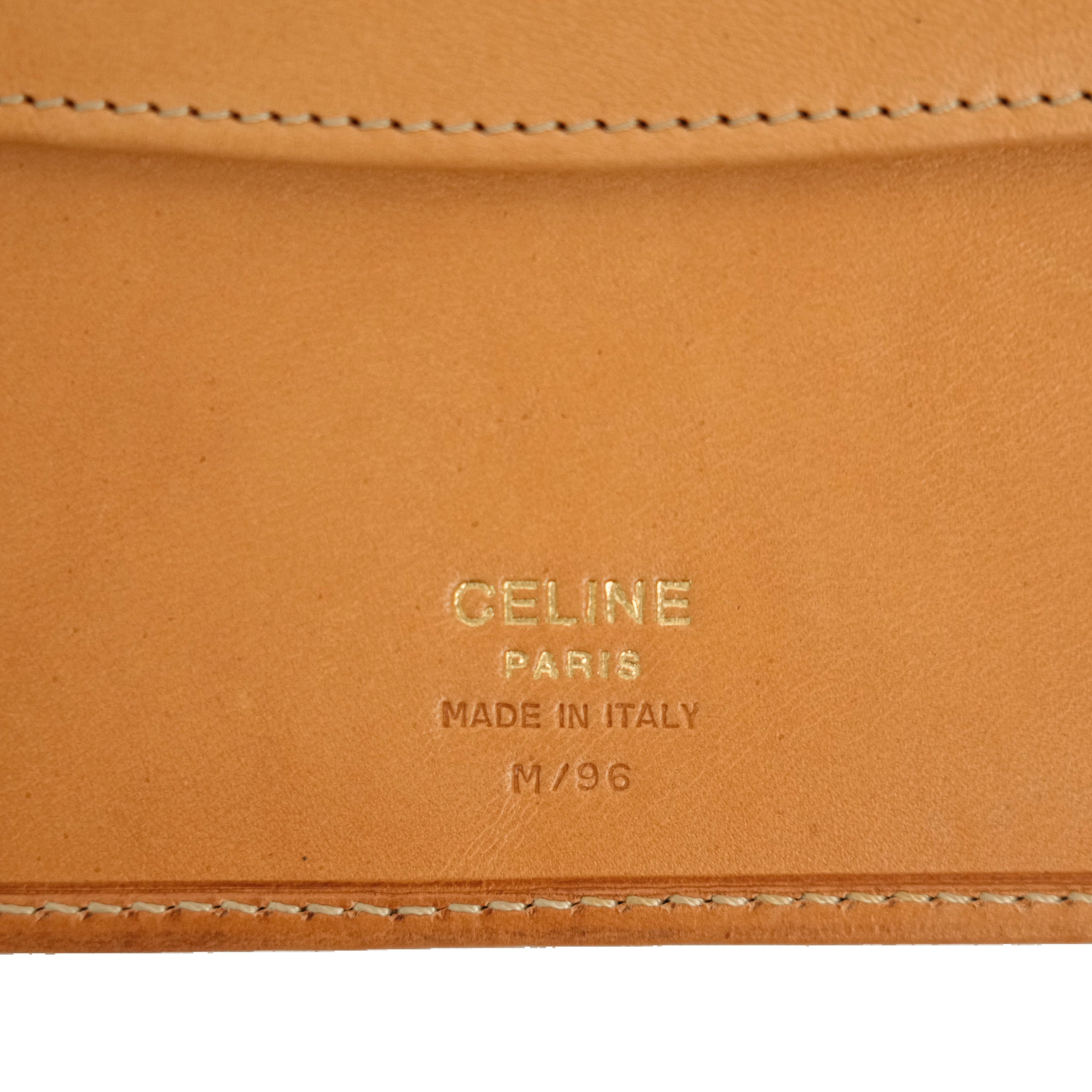 CELINE Macadam Bi-Fold Long Wallet