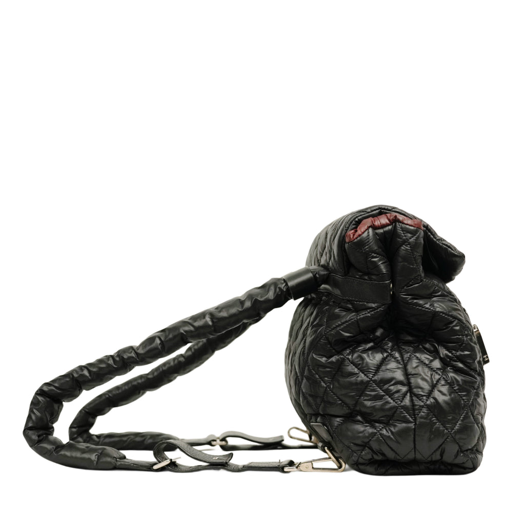 CHANEL 2009-2010Matelasse Coco Cocoon Shoulder Bag/Backpack 2Way