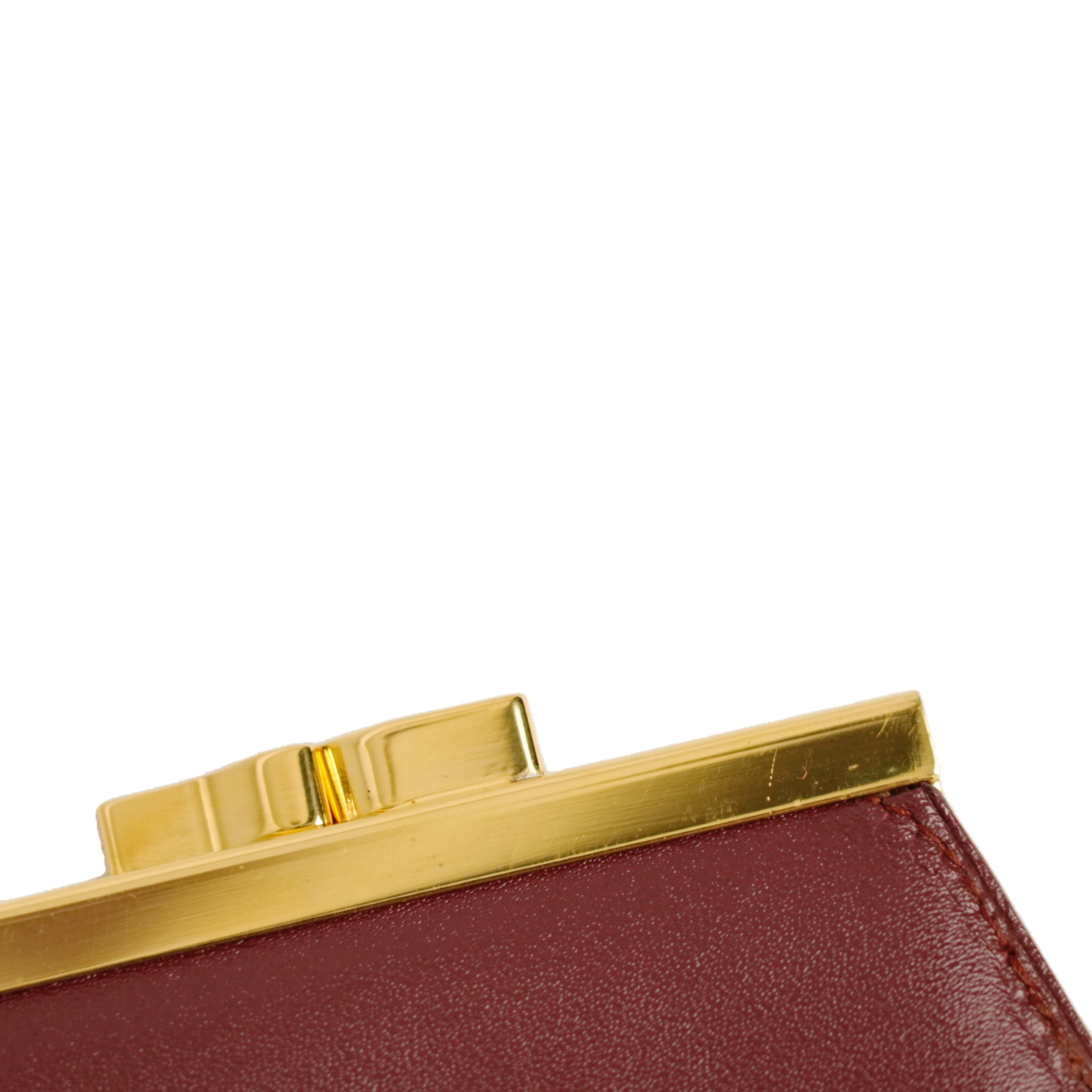 CARTIER Must Line Kiss-lock Coin Case