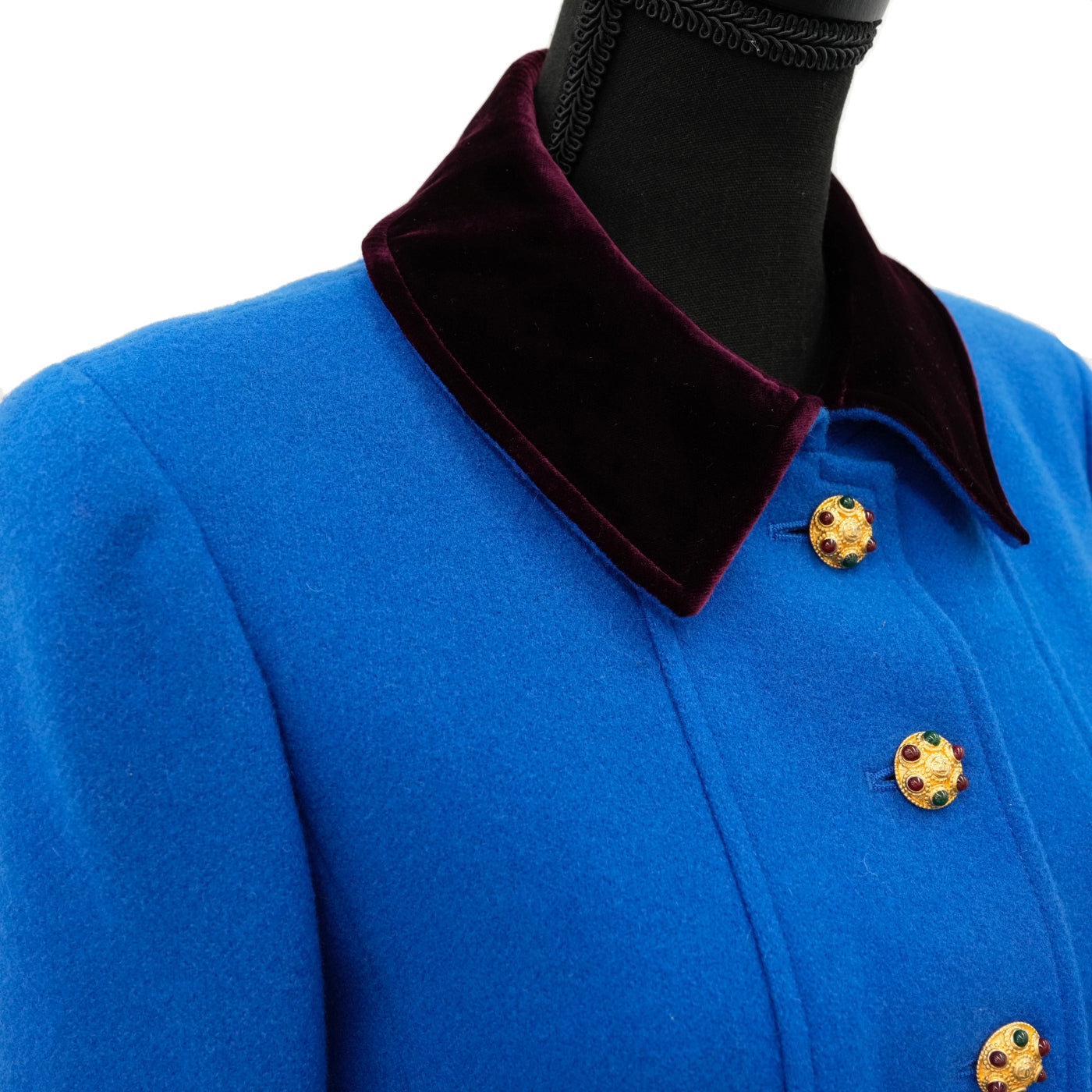CHANEL 1996 Velvet Coat