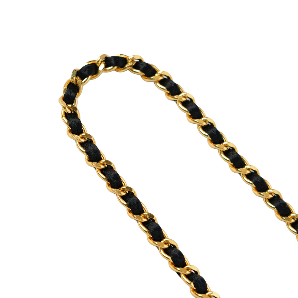 CHANEL 1996-1997 Chain Kiss Lock Shoulder Bag