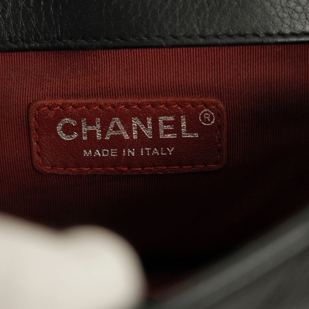 CHANEL Coco Mark Chain Aged Metal Hardware Handbag / Shoulder Bag