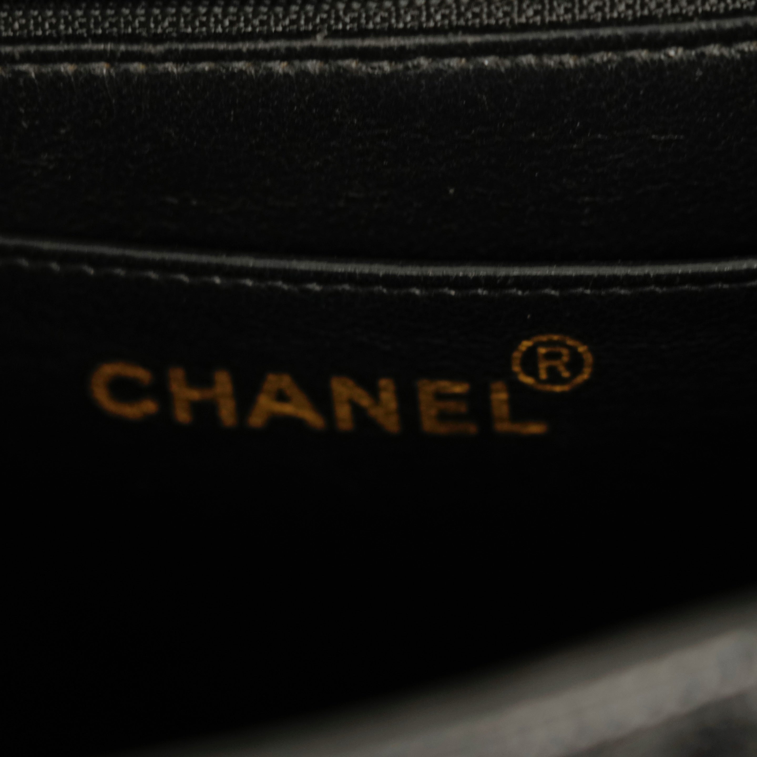 CHANEL 1994–1996 Coco Mark Matelassé Caviar Skin Shoulder Bag