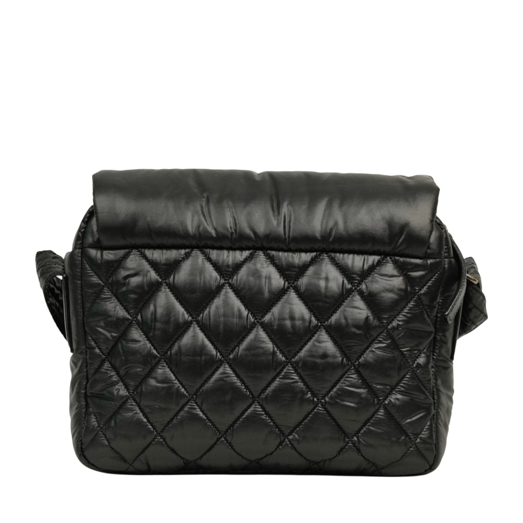 CHANEL 2009–2010 Matelassé Coco Cocoon Shoulder Bag