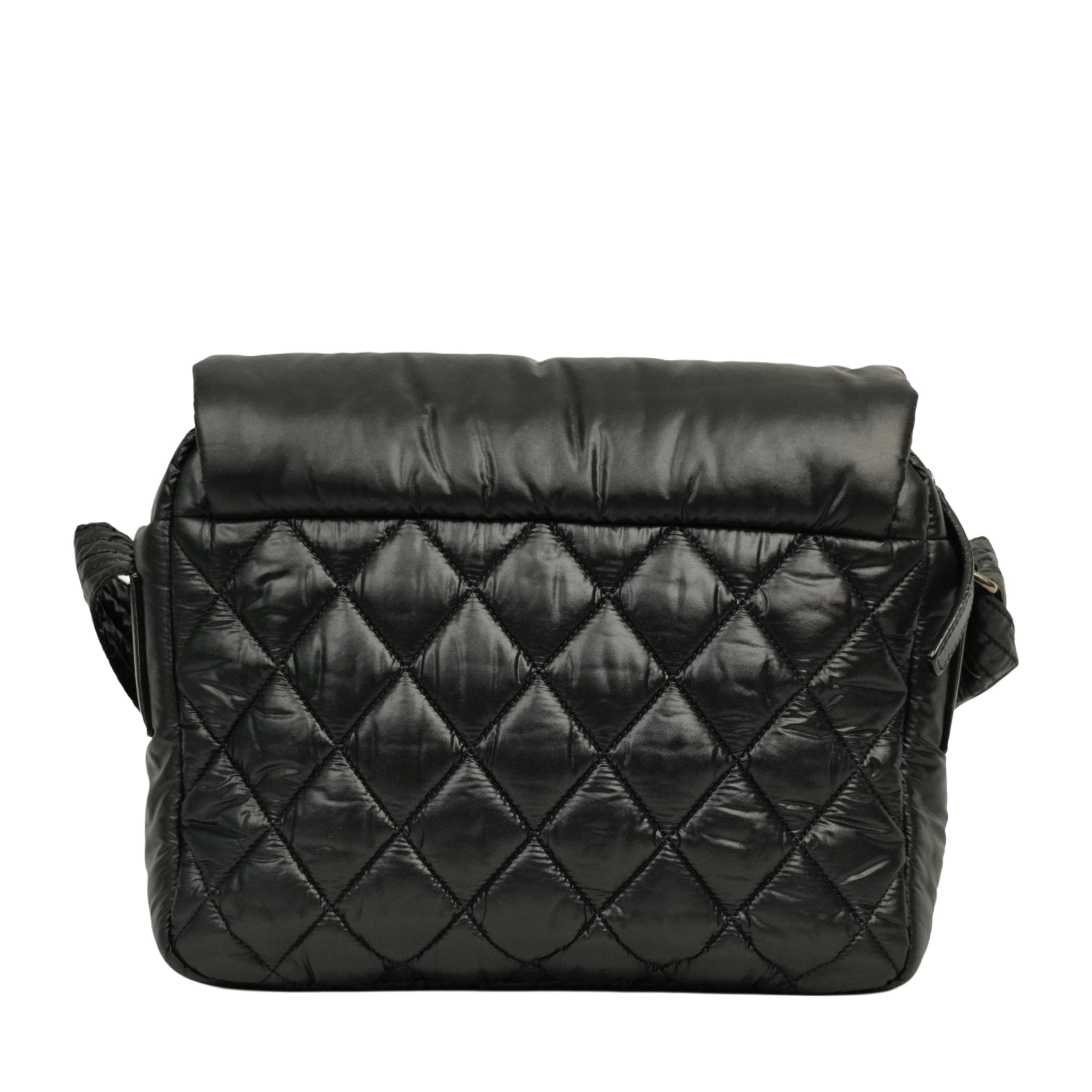 CHANEL 2009–2010 Matelassé Coco Cocoon Shoulder Bag