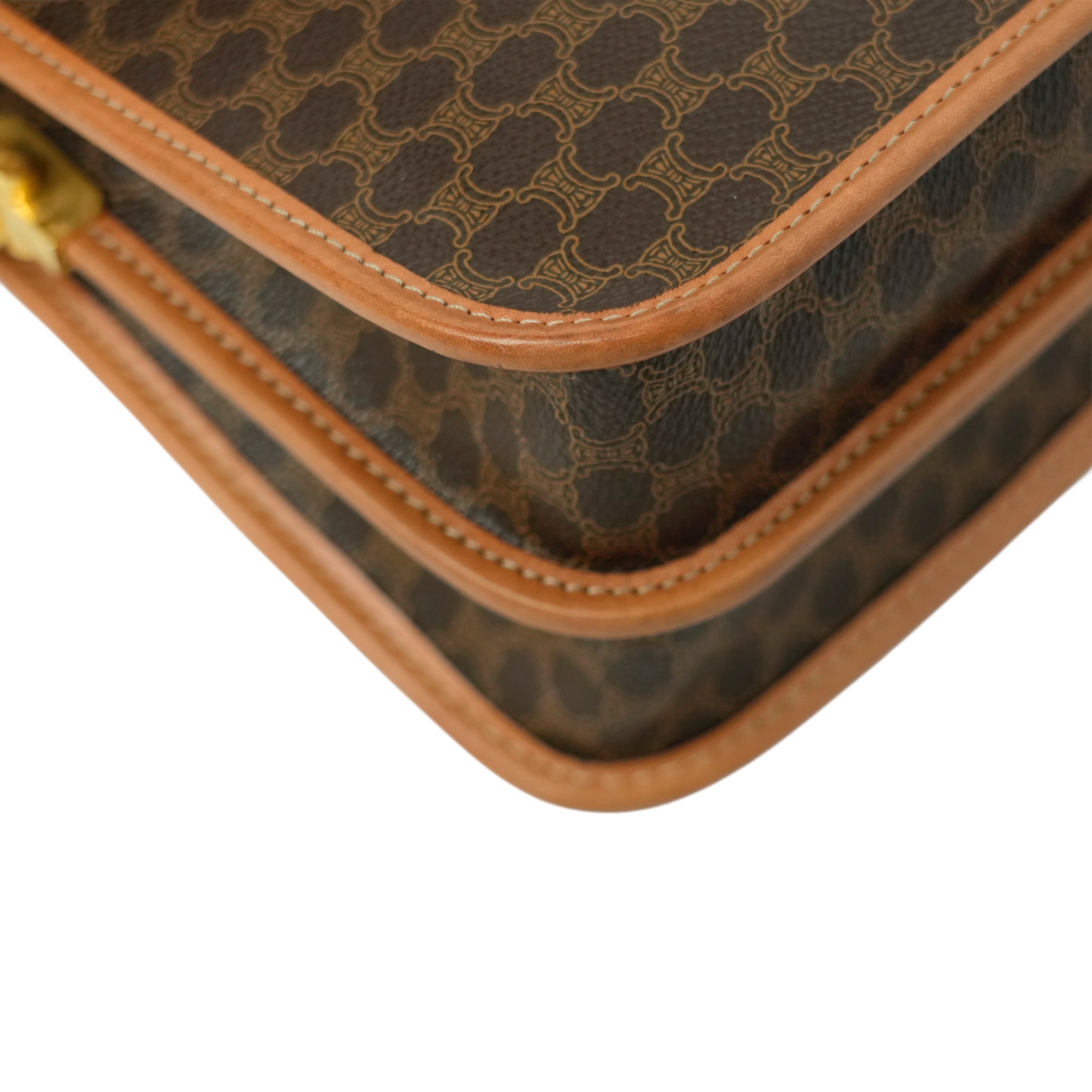 CELINE Macadam Shoulder Bag