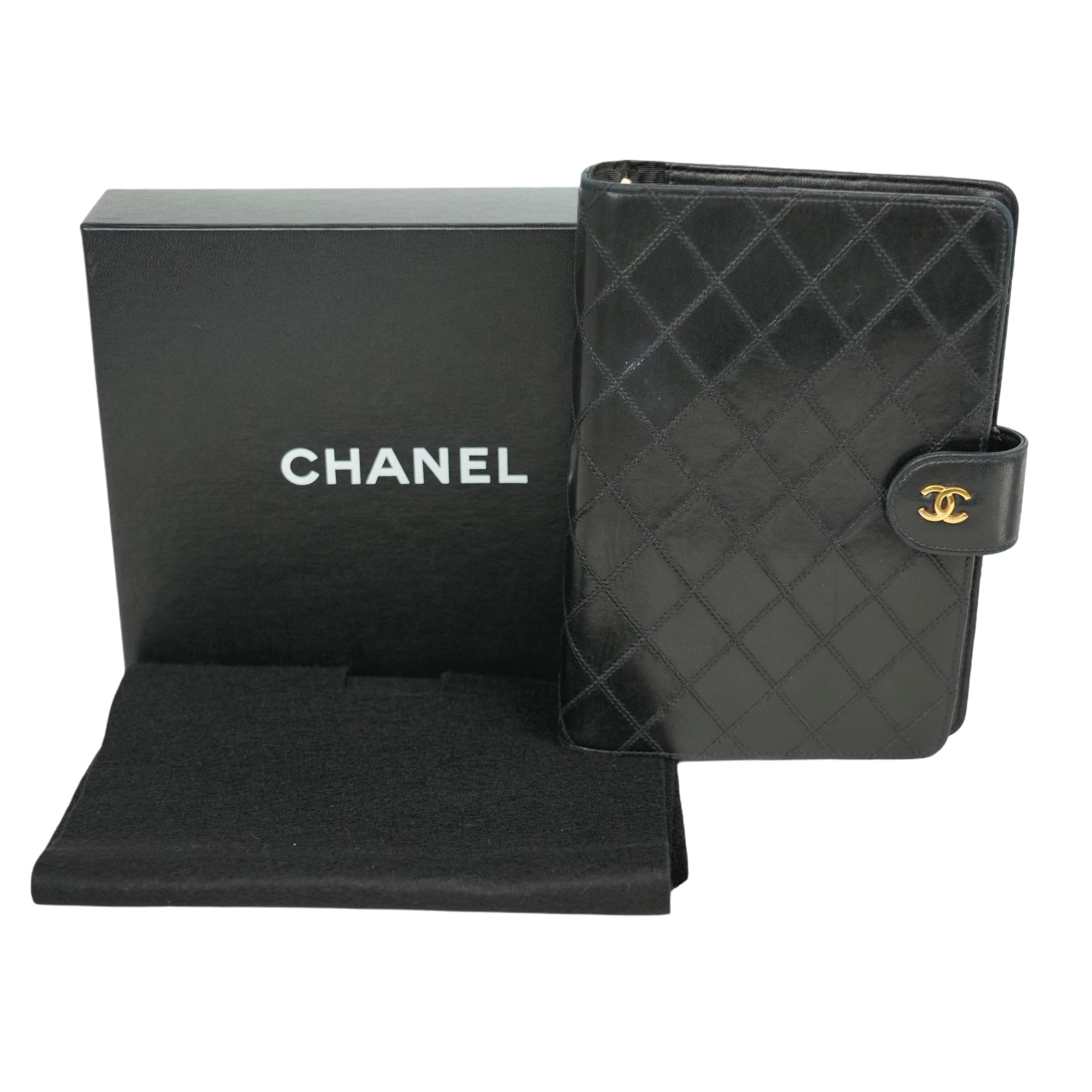 CHANEL 1997-1999 Coco Mark Planner Cover Other Accessory