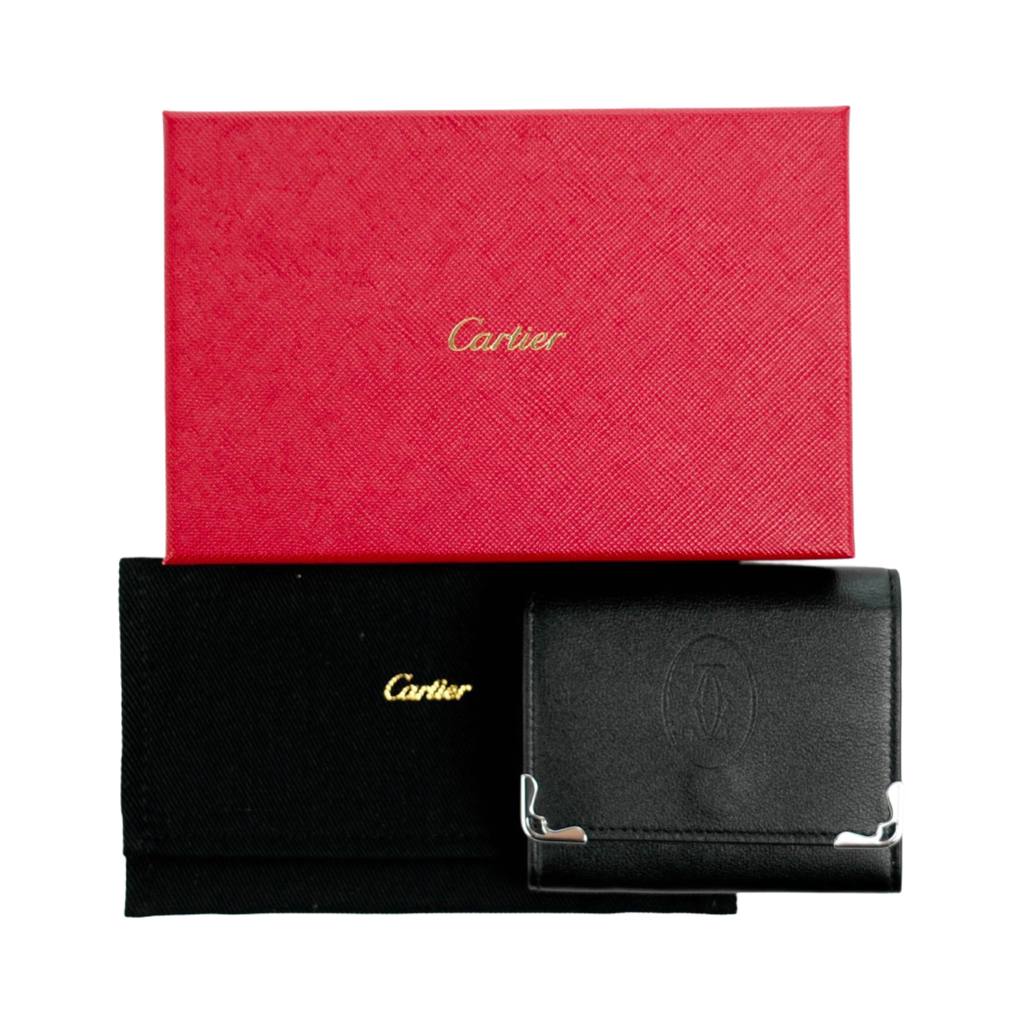 CARTIER Must de Cartier Square Coin Case