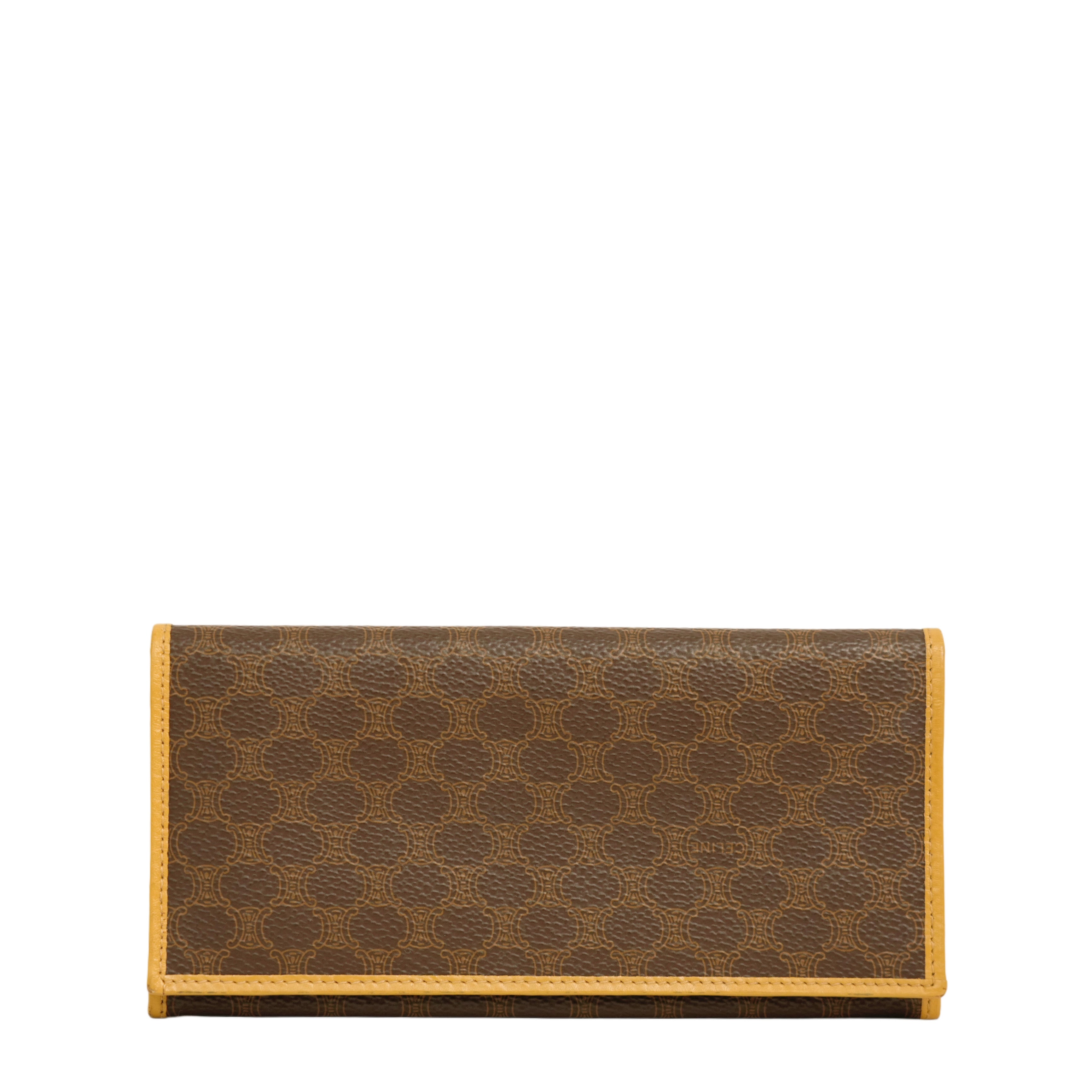 CELINE Macadam Bi-Fold Long Wallet