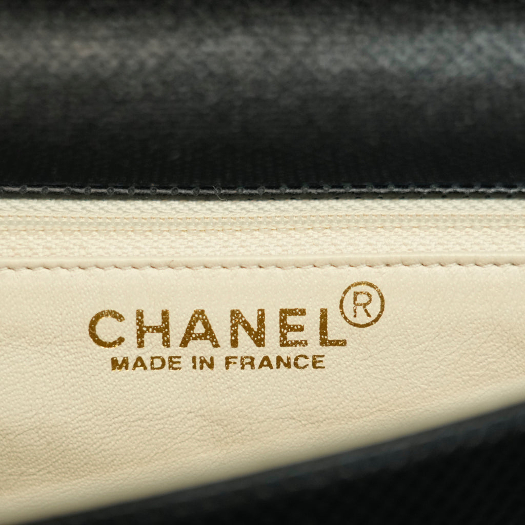 CHANEL 2000-2002 Coco Mark Punching Shoulder Bag
