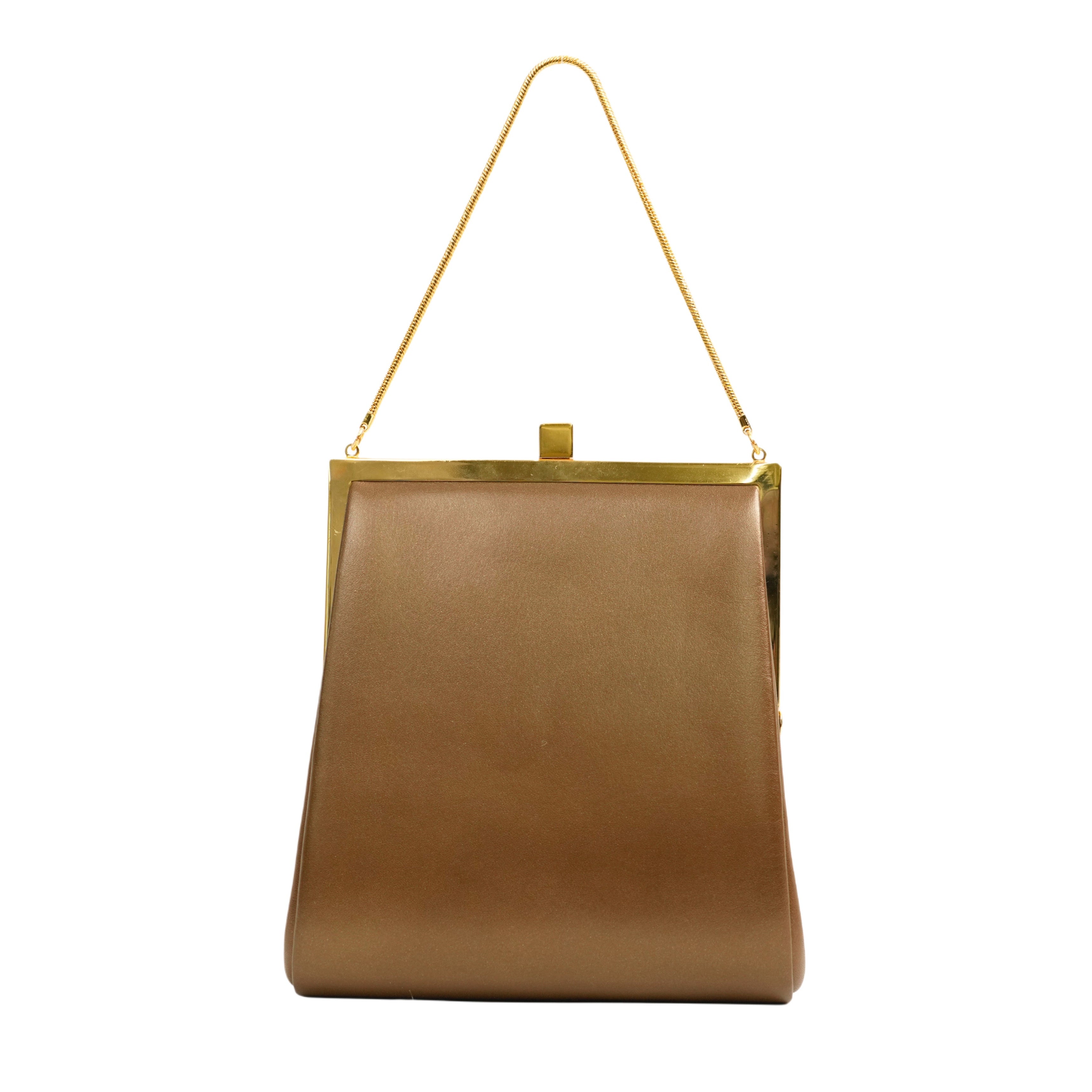 BURBERRY Clasp Handbag
