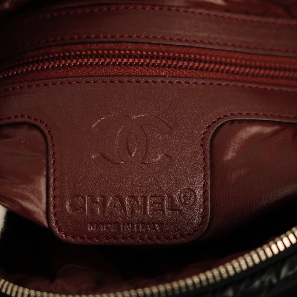 CHANEL 2009–2010 Matelassé Coco Cocoon Shoulder Bag
