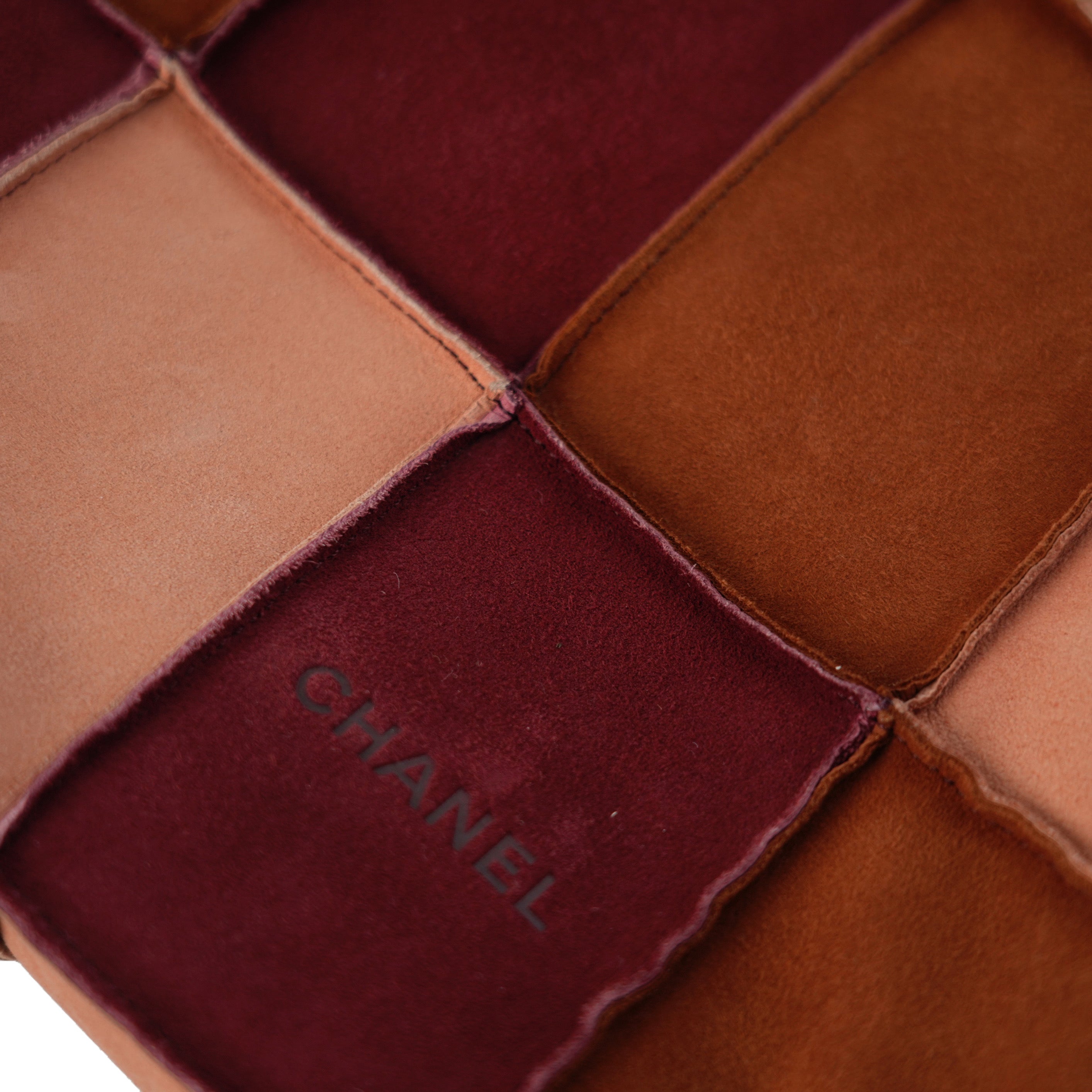 CHANEL 2000–2002 Patchwork Suede Tote Bag