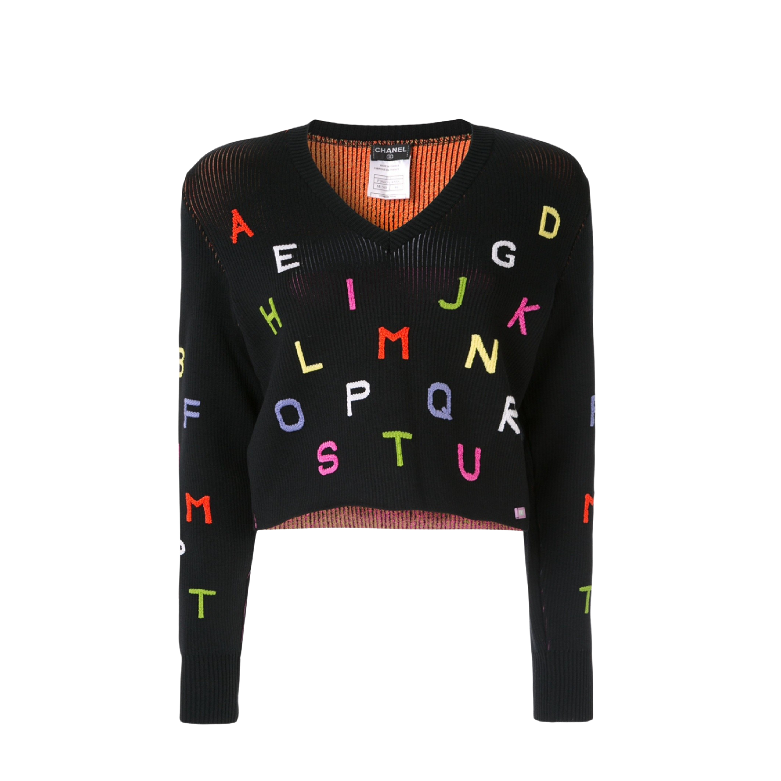 CHANEL 2001 Knit Sweater Top Apparel