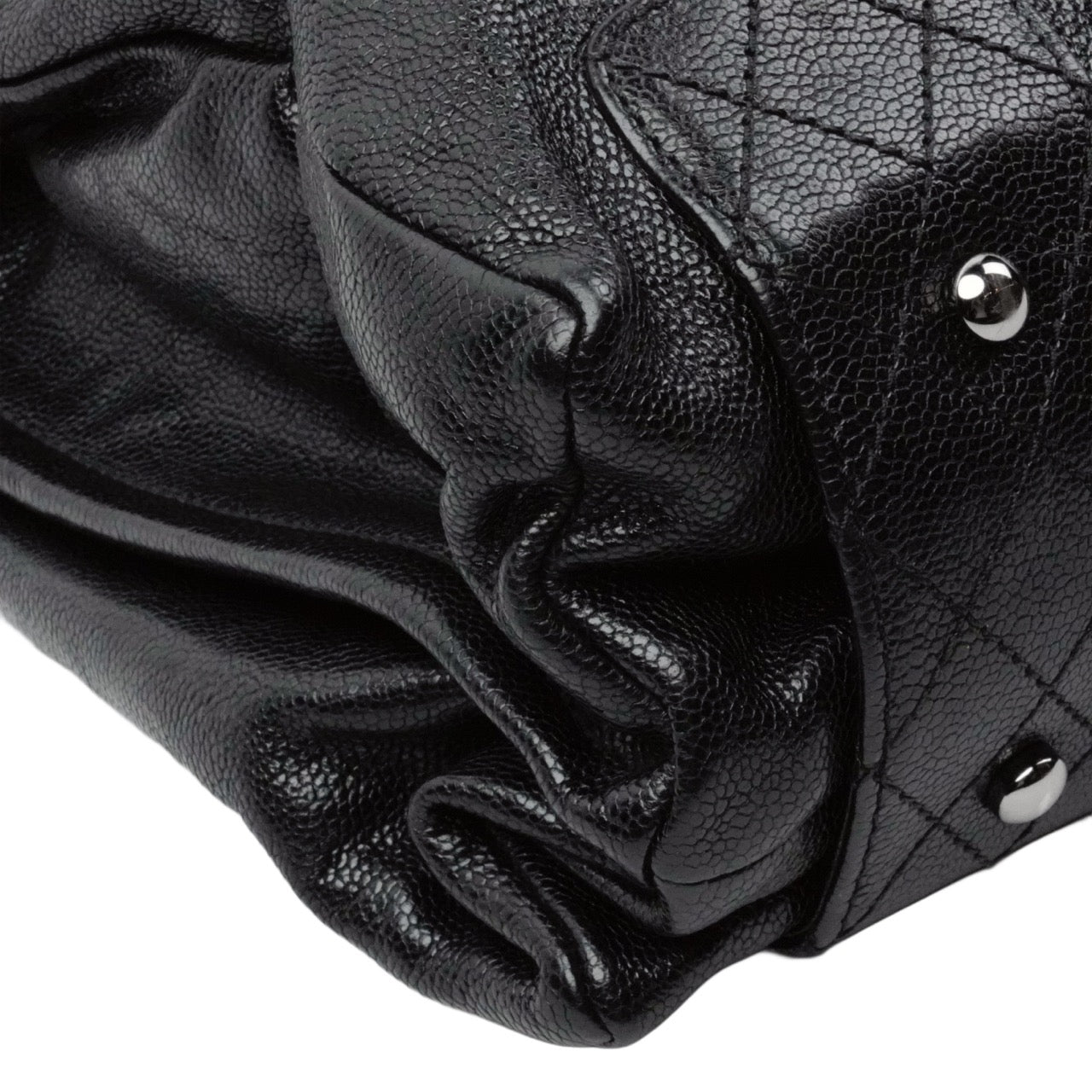 CHANEL 2006–2008 Caviar Skin Tote Bag / Shoulder Bag