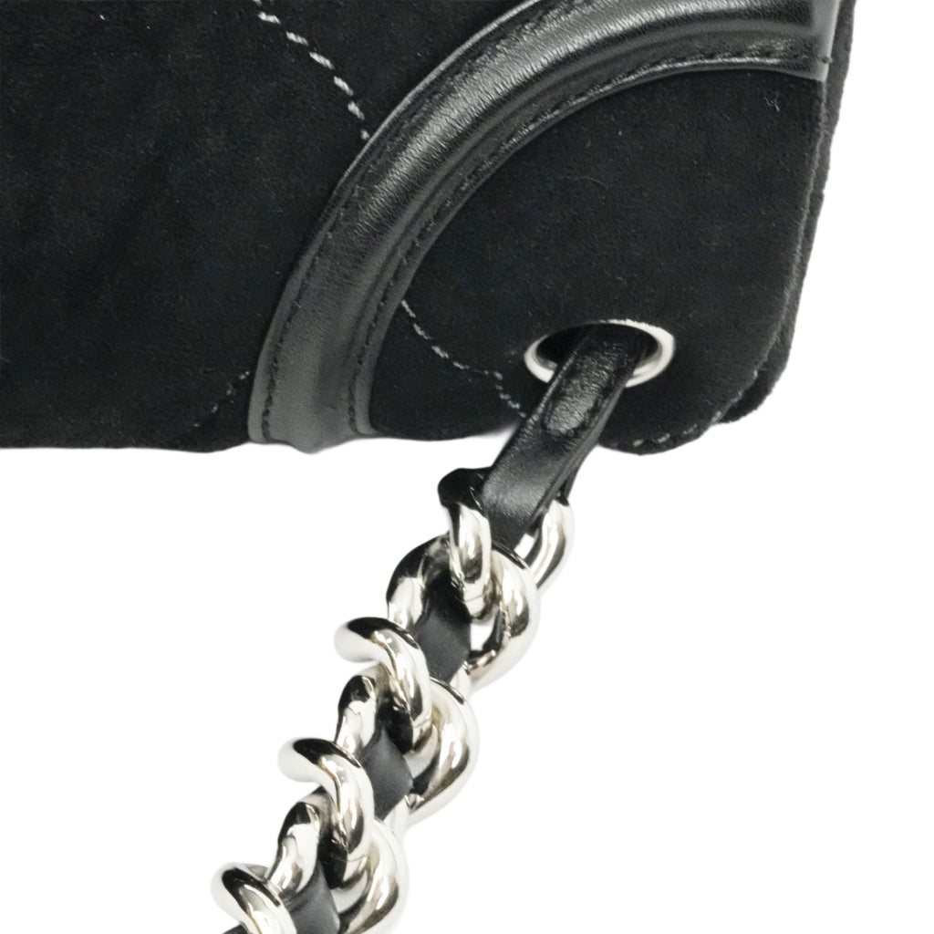 CHANEL 2008-2009 Quilted Coco Mark Chain Shoulder Bag