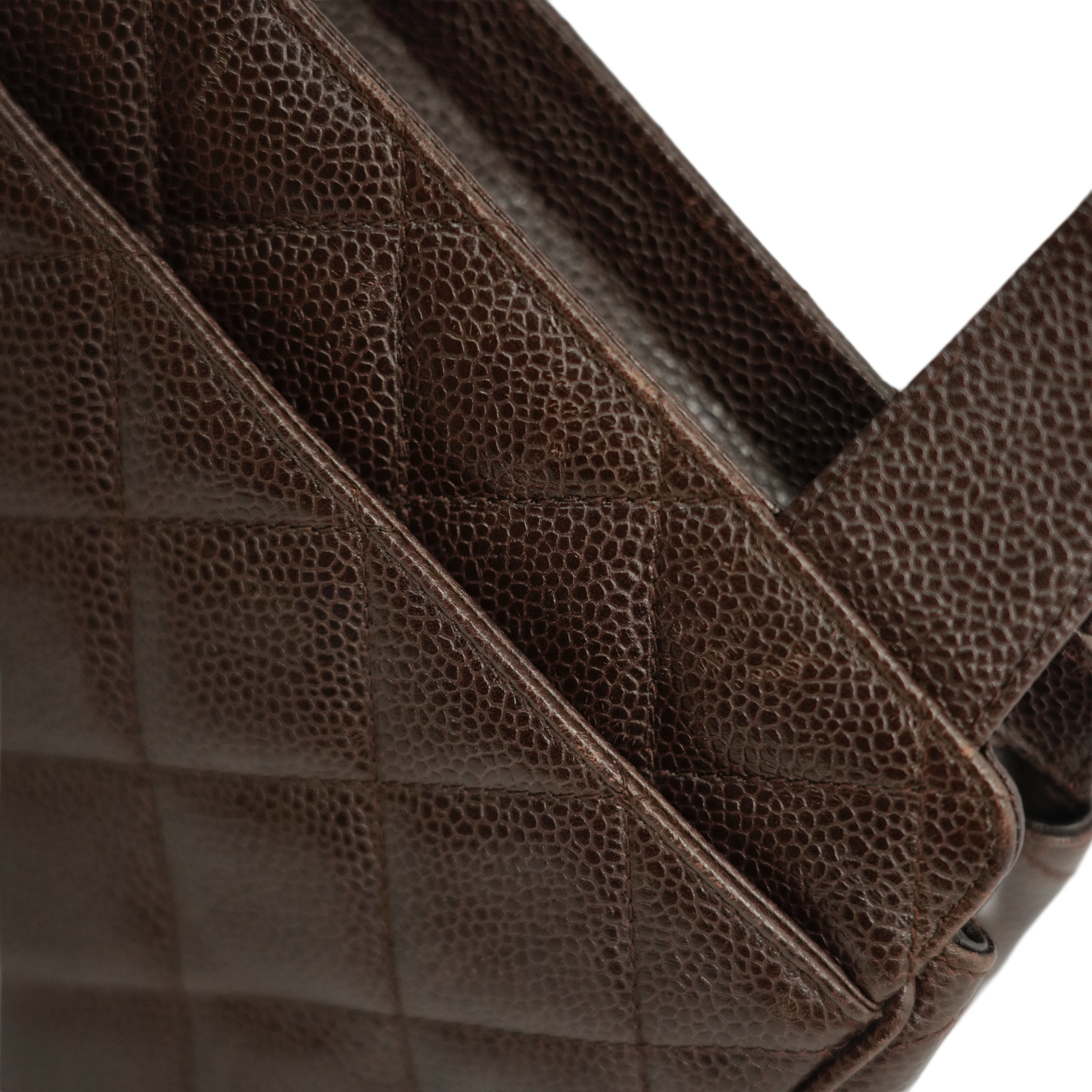 CHANEL 1996–1997 Matelasse Caviar Skin Handbag