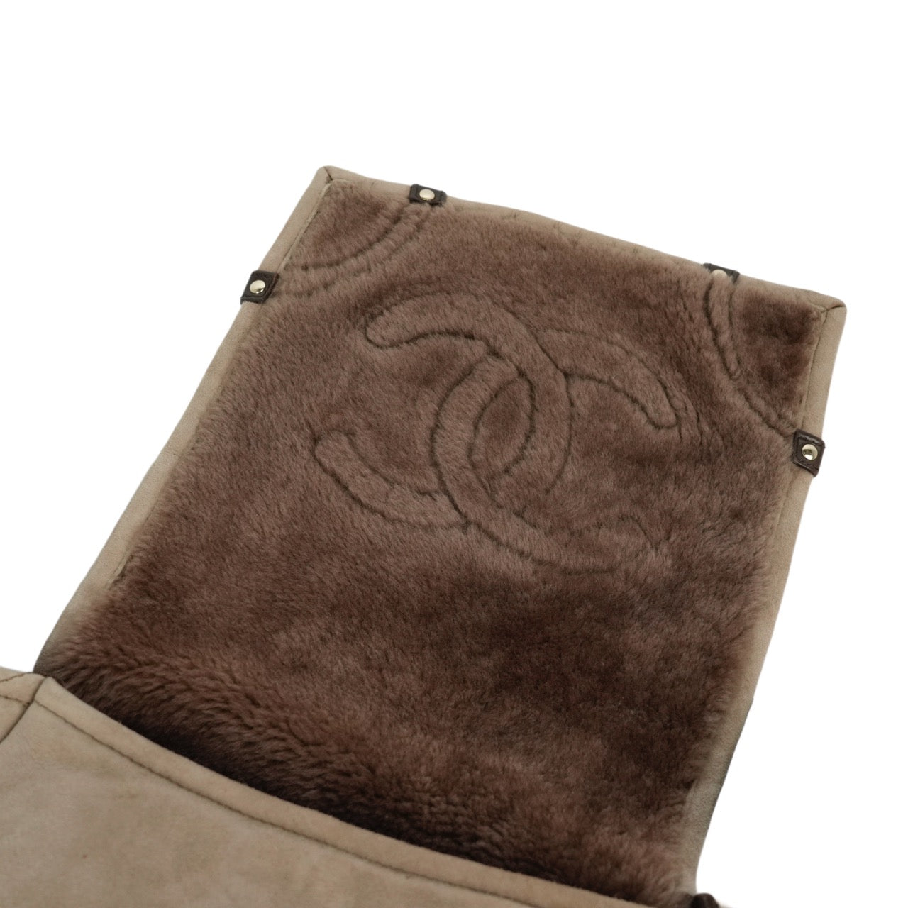 CHANEL 2005-2006 Mouton Shoulder Bag