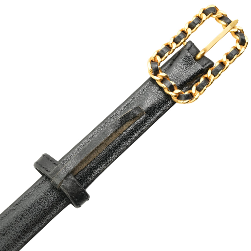 CHANEL 1993 Coco Mark Camellia Belt