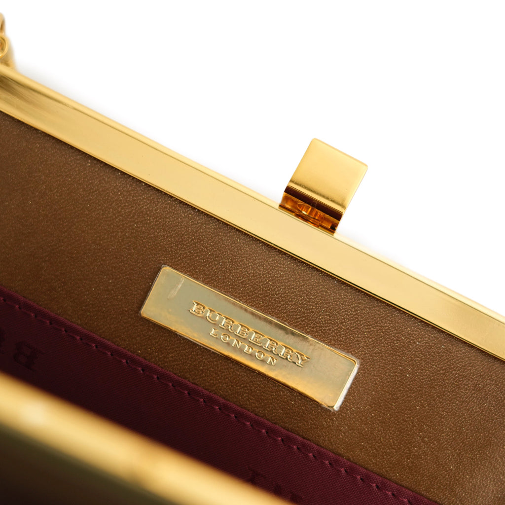 BURBERRY Clasp Handbag