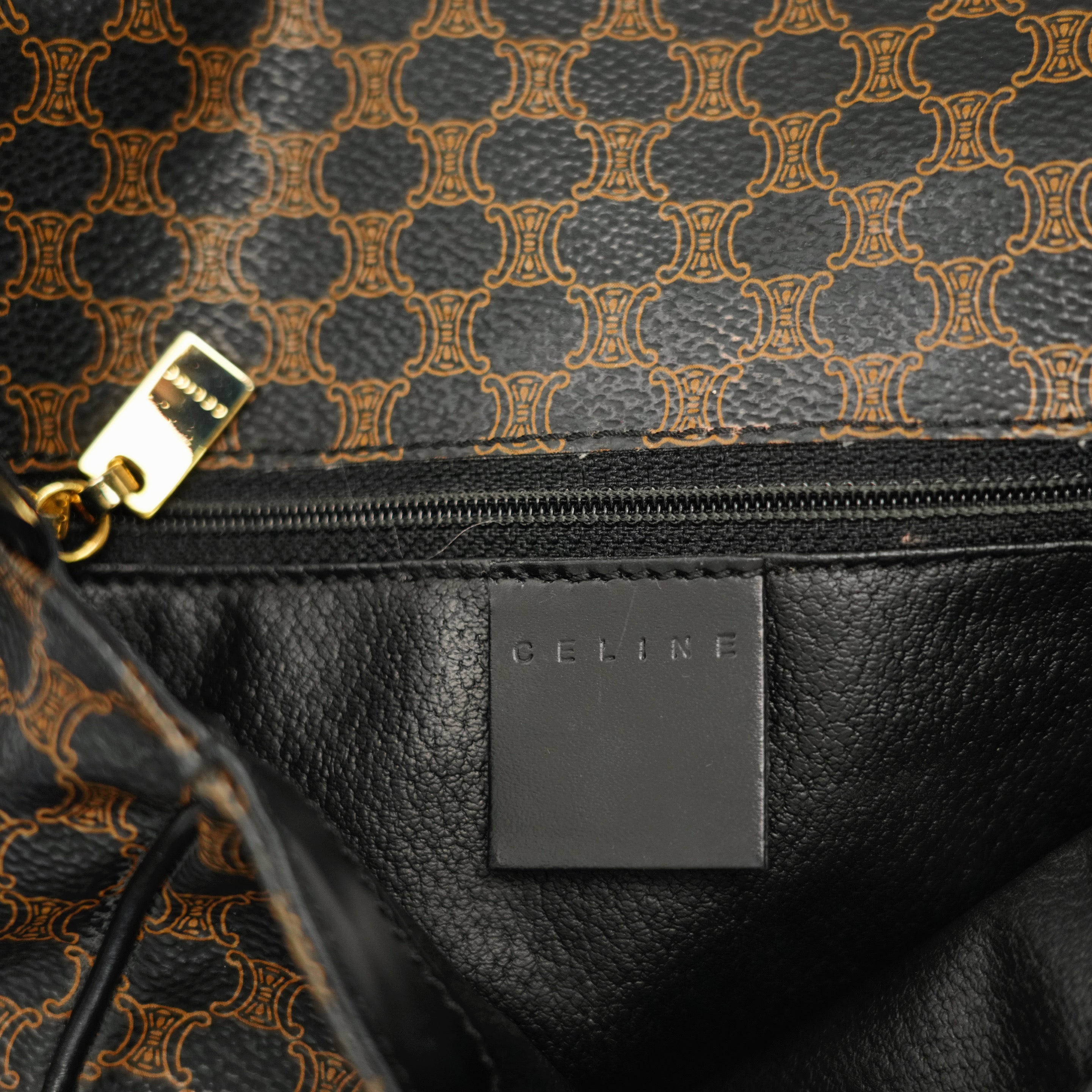 CELINE Macadam Shoulder Bag