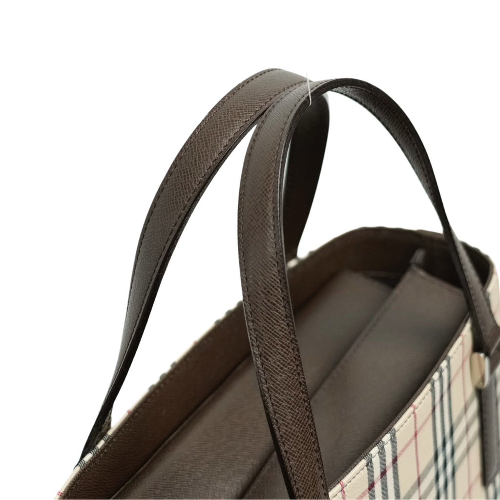 BURBERRY Nova Check Handbag