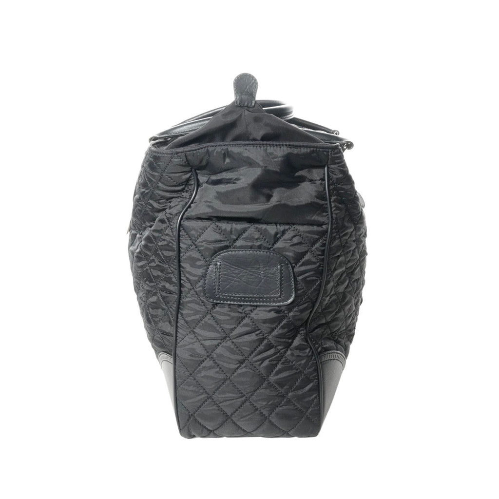 CHANEL 2005–2006 Paris-New York Boston Bag Nylon Handbag / Travel Bag