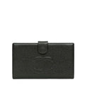 CHANEL 2003-2004 Coco Mark Caviar Skin Long Wallet