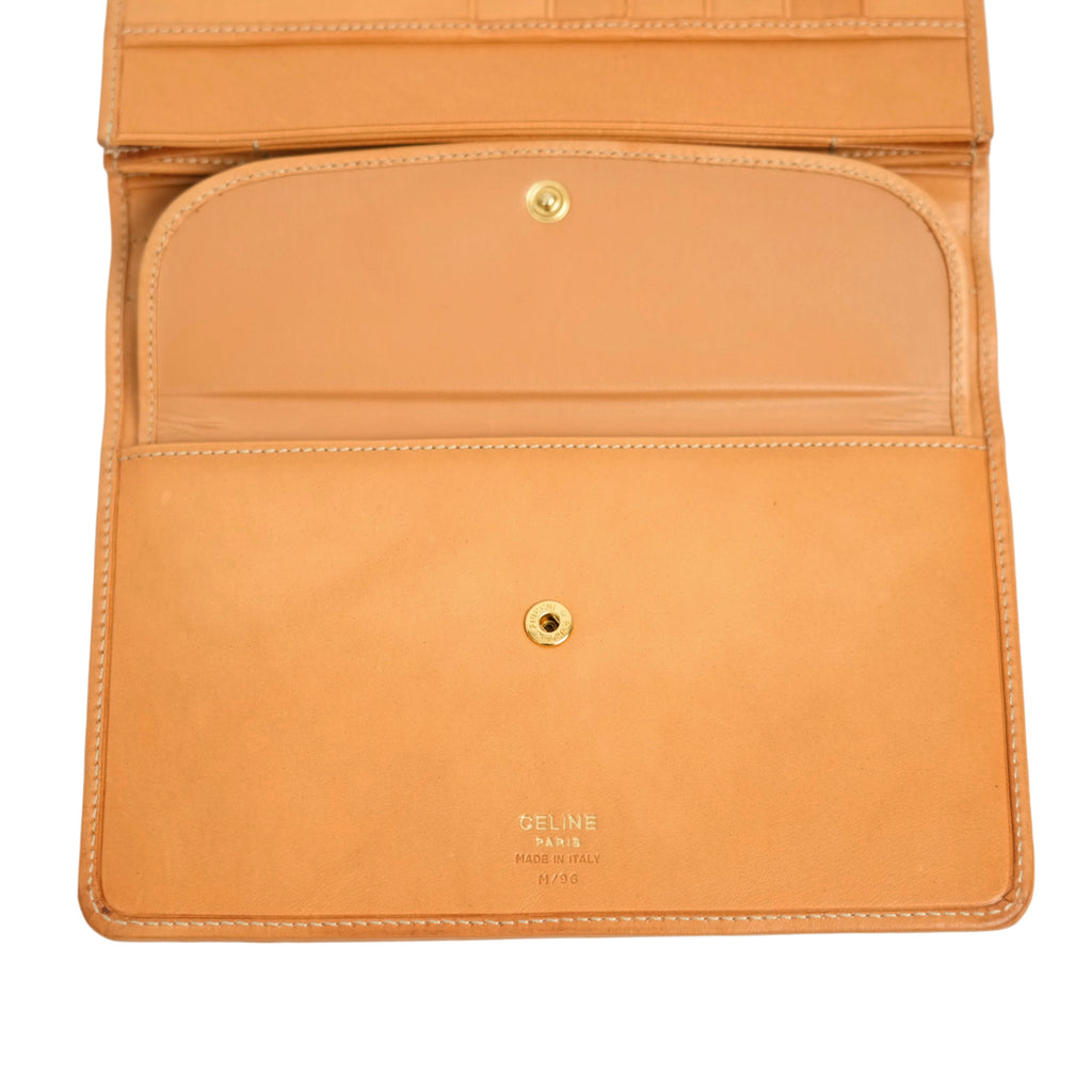 CELINE Macadam Bi-Fold Long Wallet
