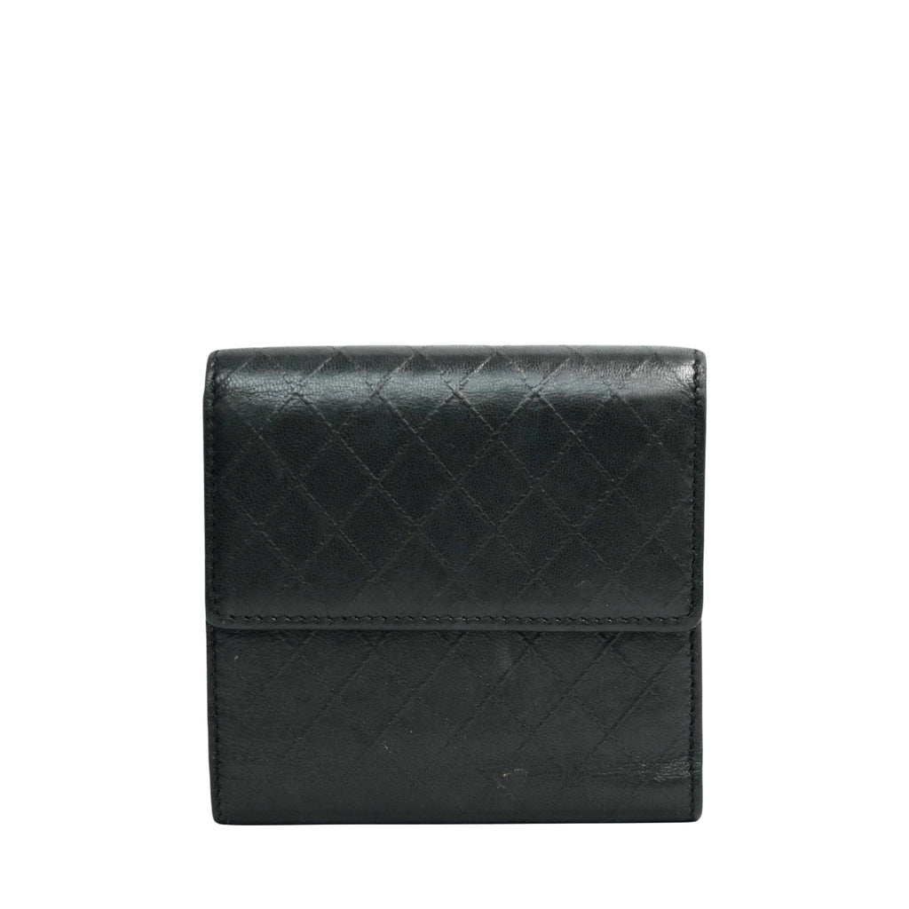 CHANEL 2004–2005 Ginza Limited Camellia Trifold Wallet