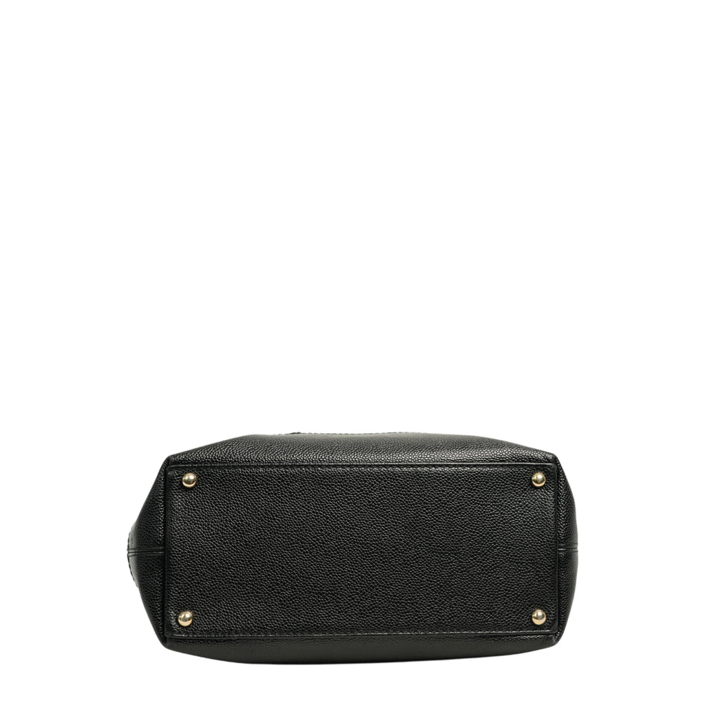 CHANEL 2002–2003 Coco Mark Caviar Skin Handbag