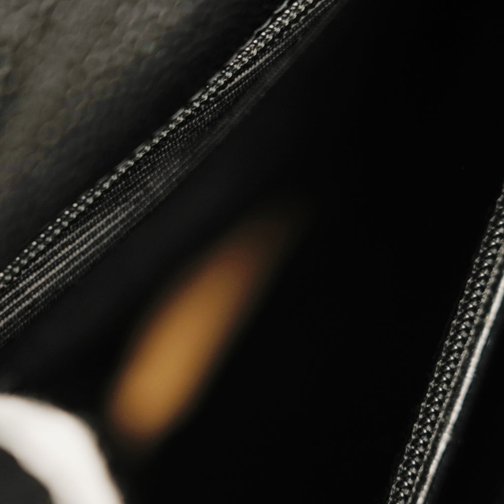 CHANEL 1994–1996 Coco Mark Matelassé Caviar Skin Shoulder Bag