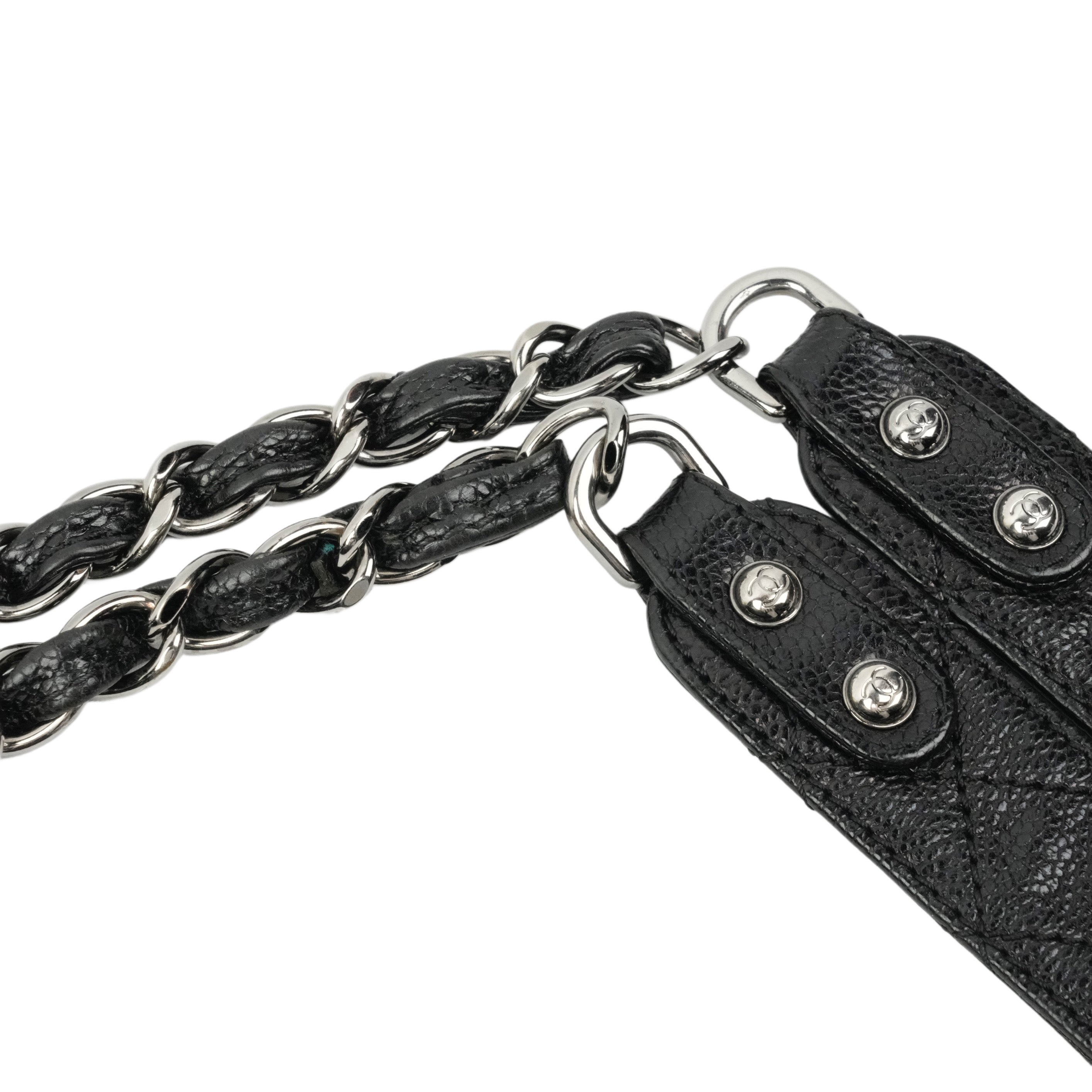 CHANEL 2006–2008 Caviar Skin Tote Bag / Shoulder Bag