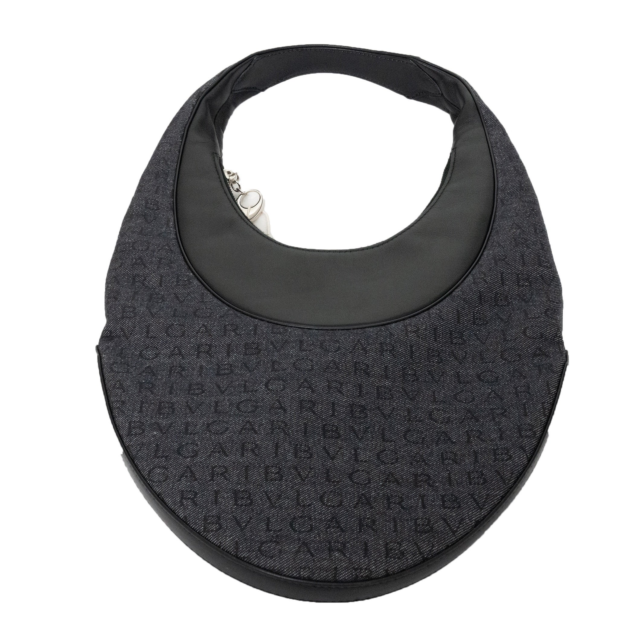 BVLGARI Canvas Logo Mania Handbag