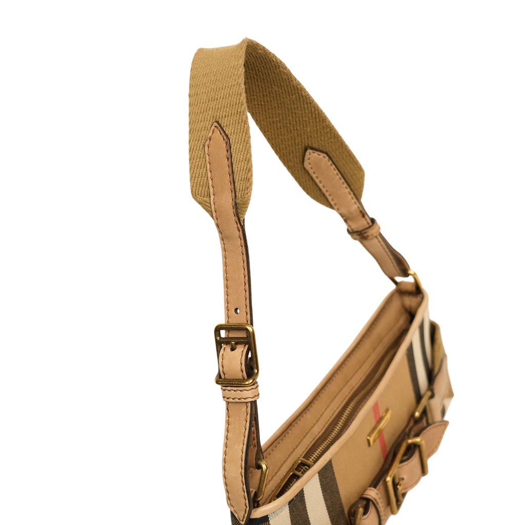 BURBERRY Nova Check Shoulder Bag