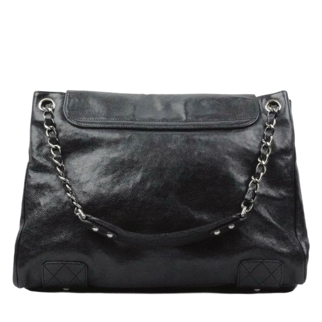 CHANEL 2006–2008 Caviar Skin Tote Bag / Shoulder Bag