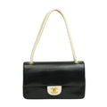 CHANEL 2000-2002 Coco Mark Punching Shoulder Bag