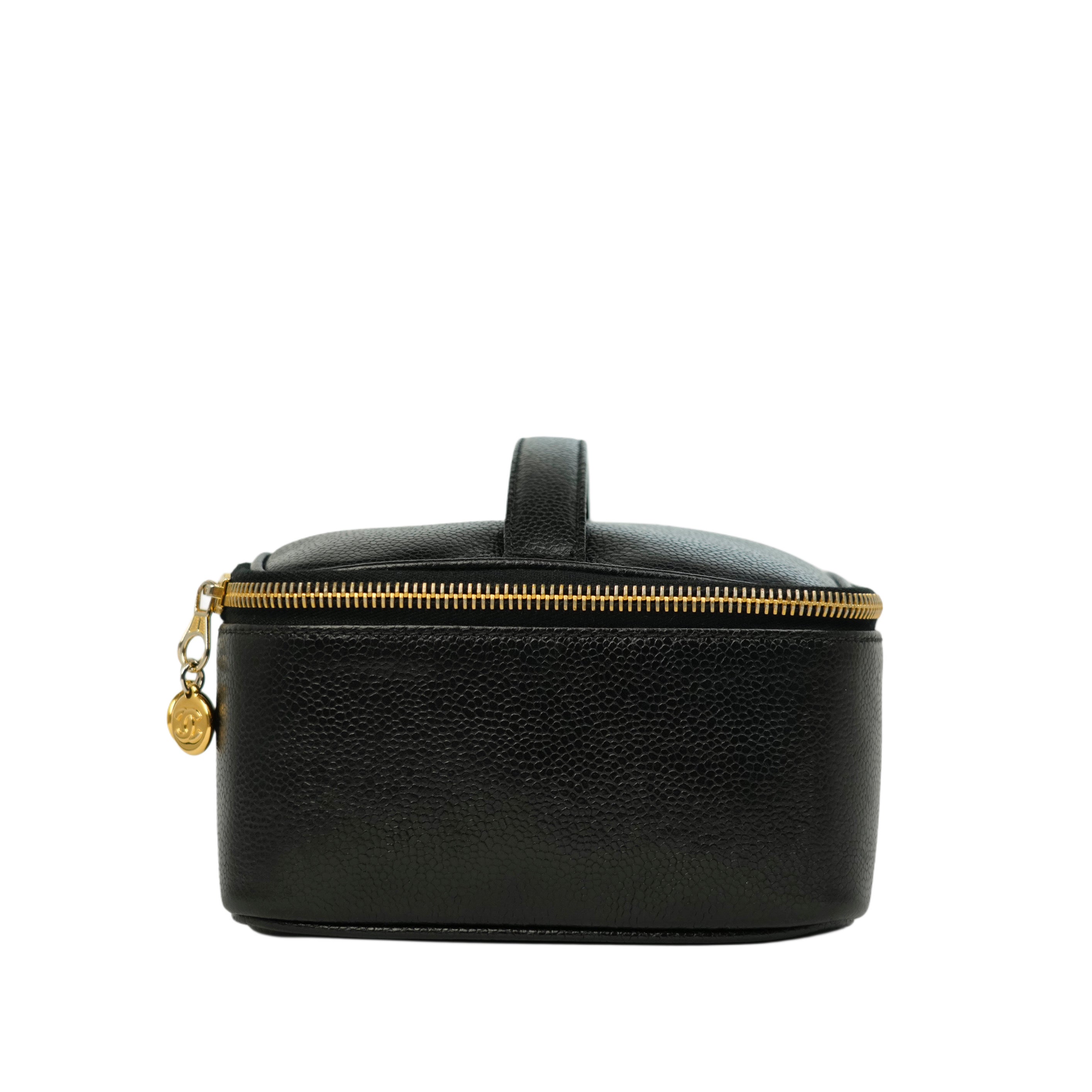 CHANEL 1996–1997 Caviar Leather Vanity Handbag