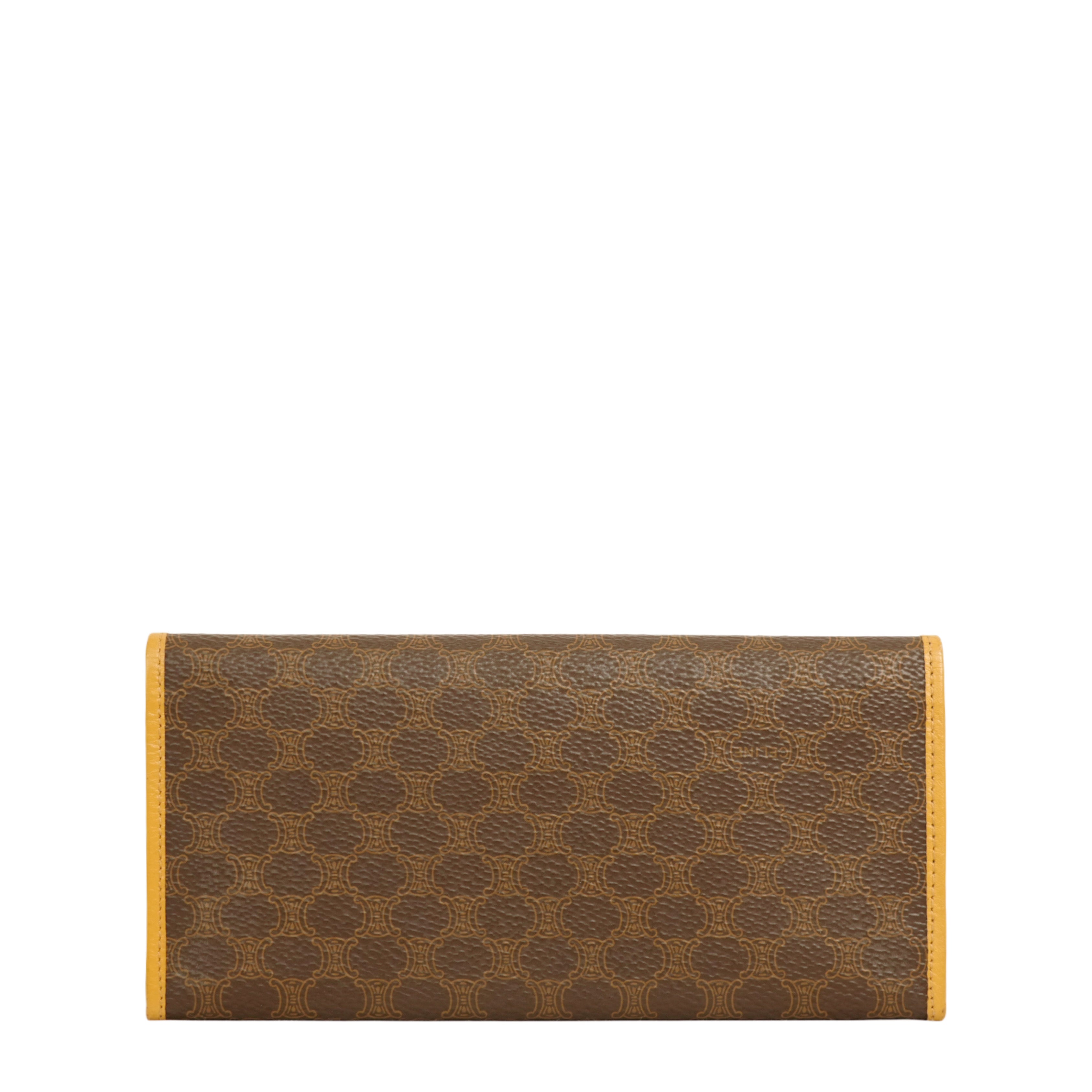 CELINE Macadam Bi-Fold Long Wallet
