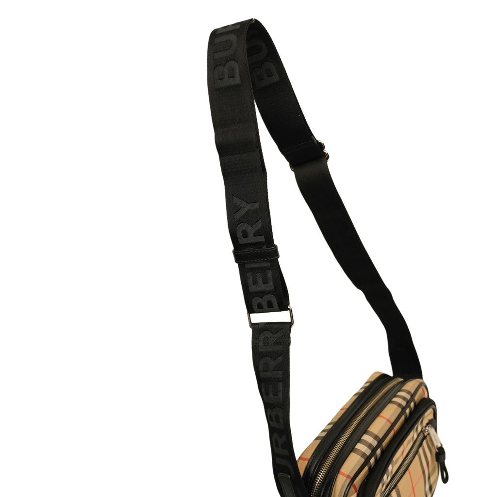 BURBERRY Nova Check Shoulder Bag