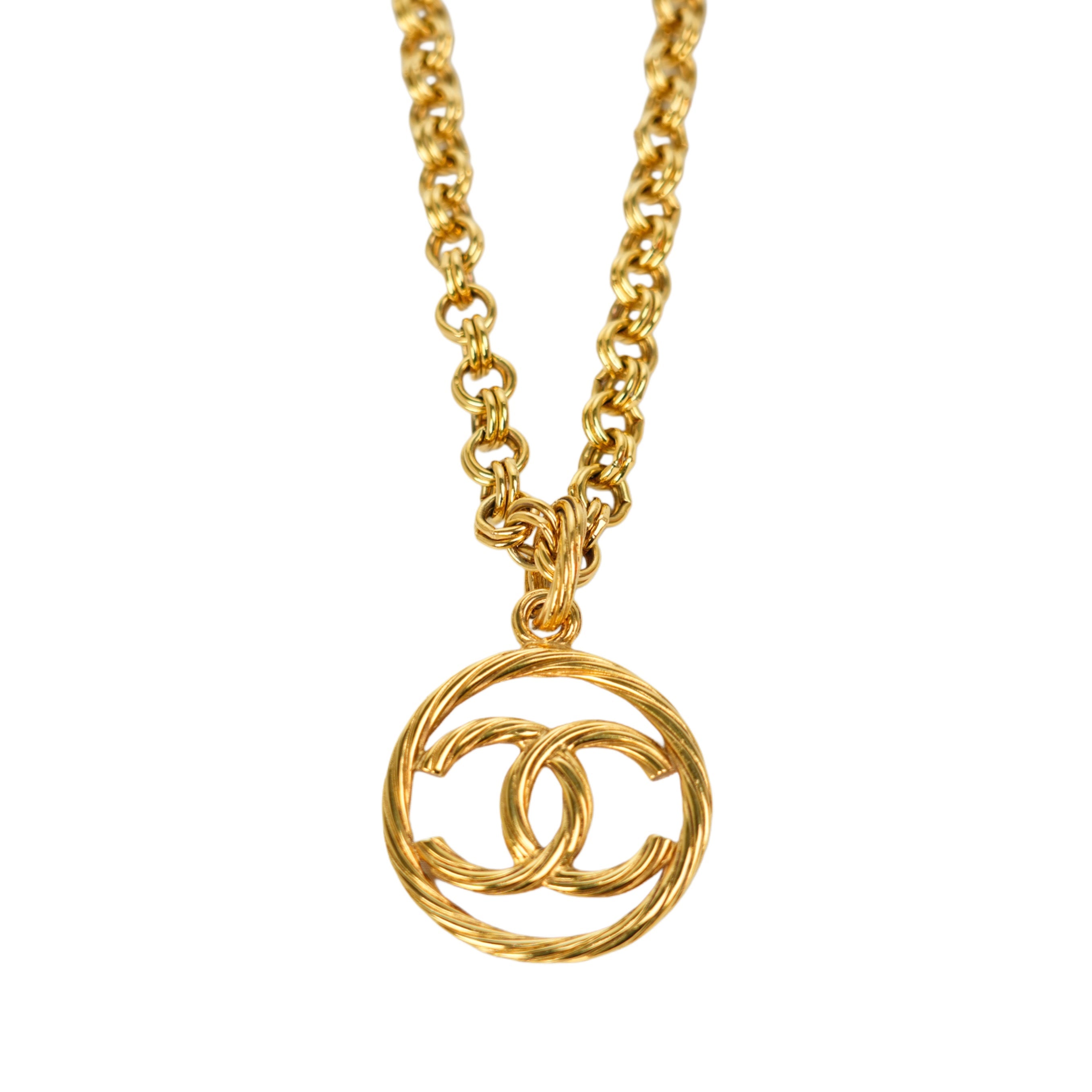 CHANEL Coco Mark Chain Necklace