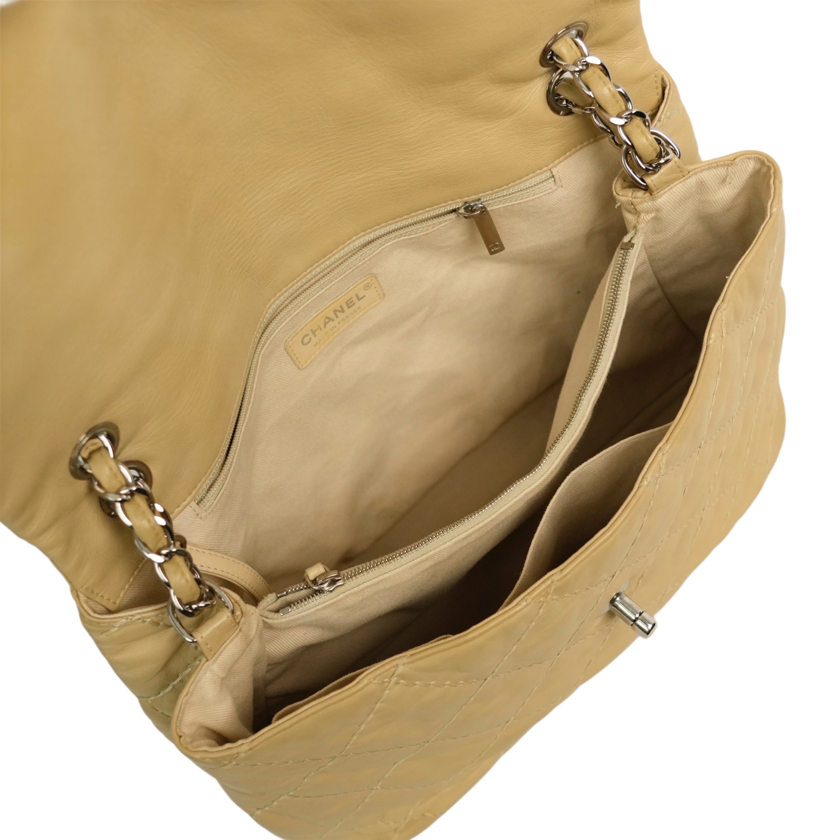 CHANEL 2012–2013 Matelassé Coco Mark Chain Shoulder Bag