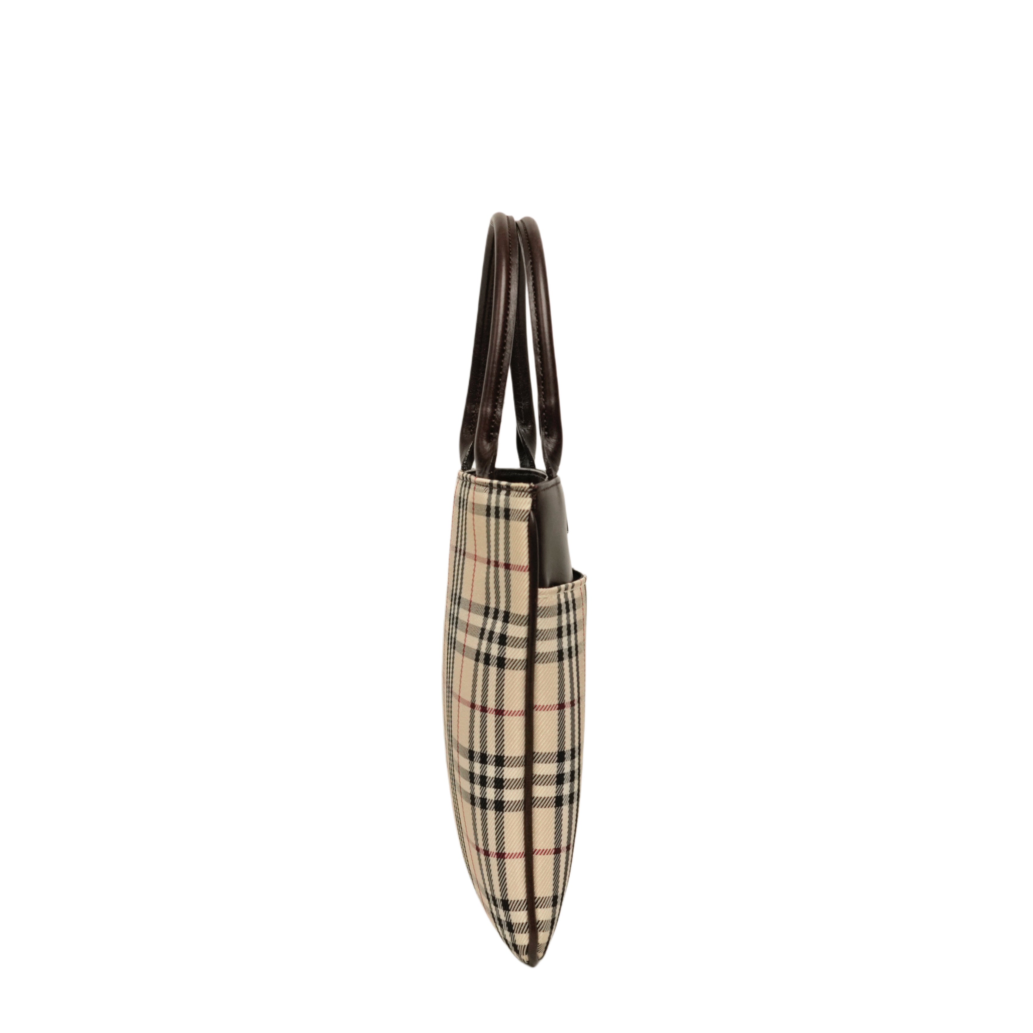 BURBERRY Nova Check Mini Handbag