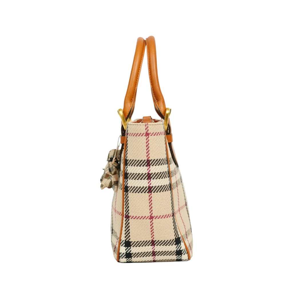 BURBERRY Nova Check Handbag
