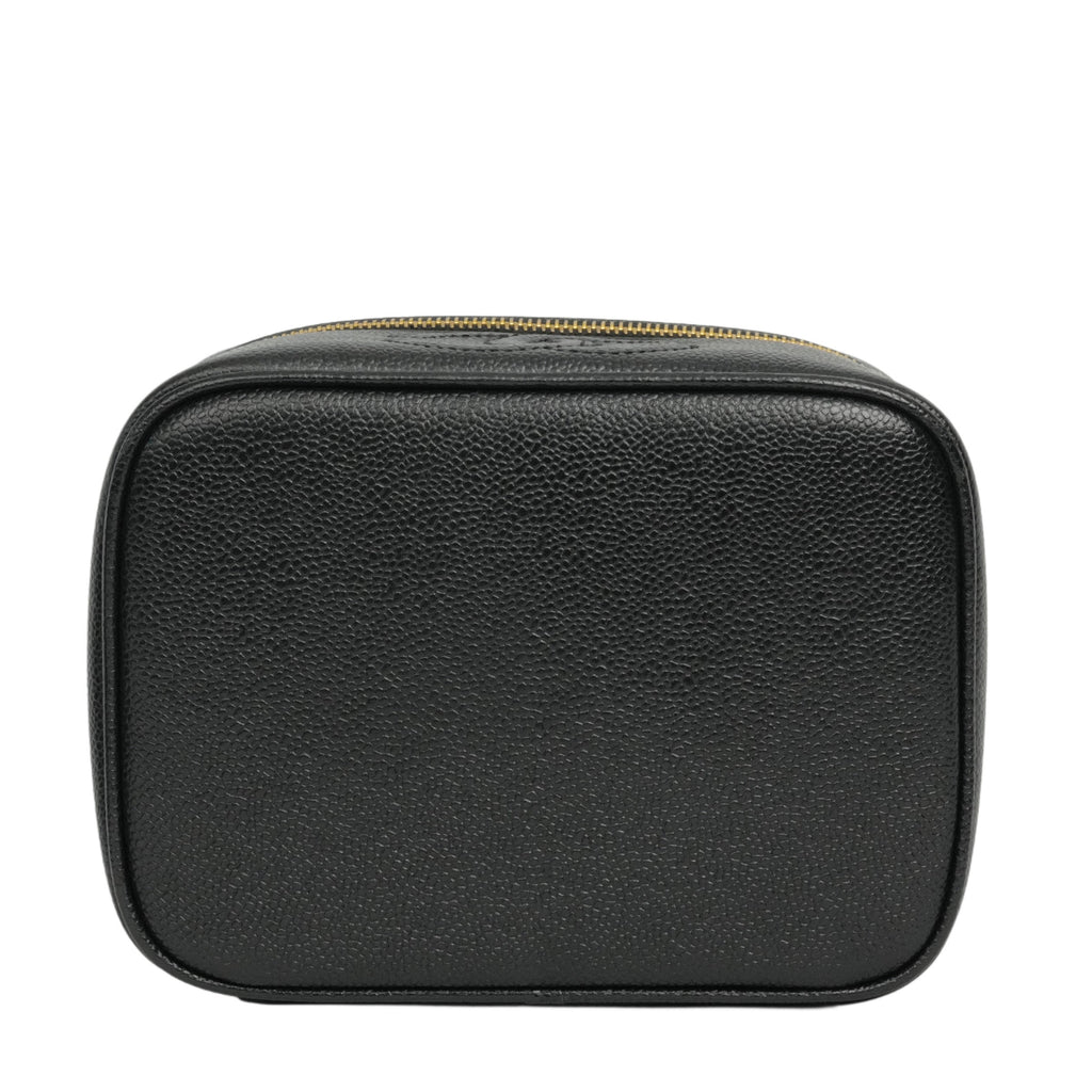 CHANEL 1994-1996 Vanity Caviar Skin Handbag