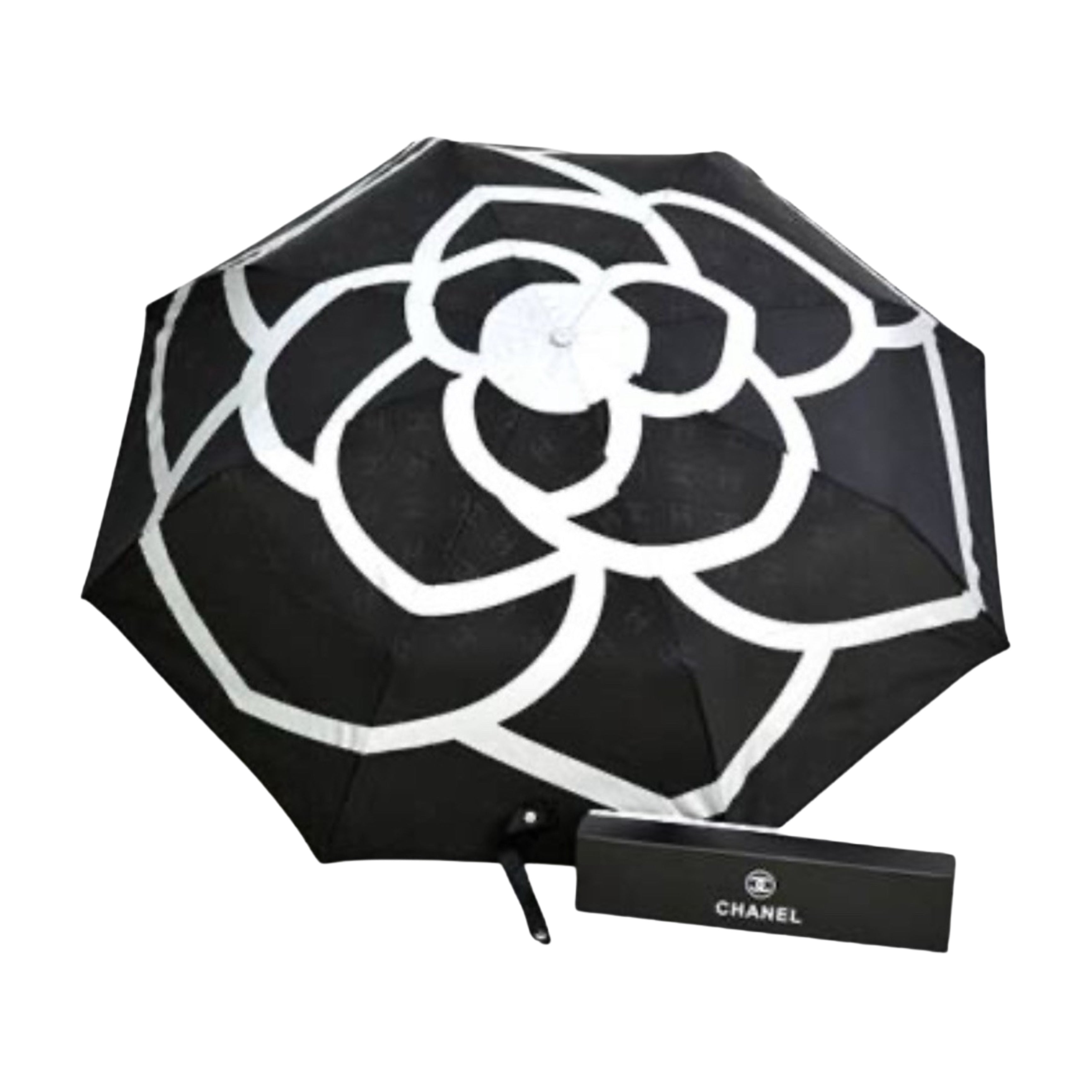 CHANEL Coco Mark Folding Umbrella OTHER ACCESSORY